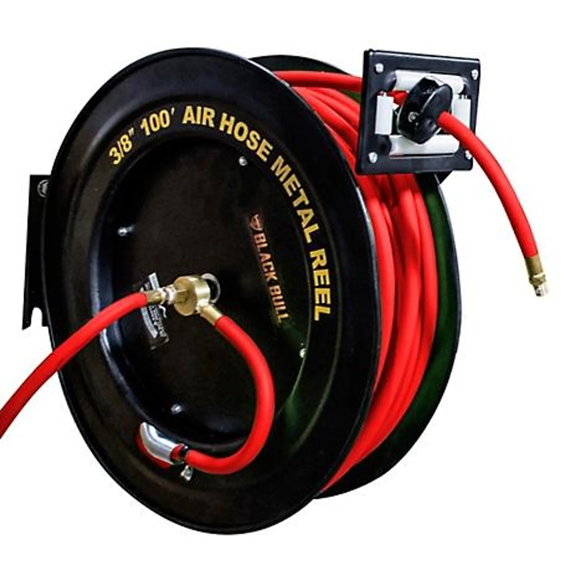 Black Bull 3/8 in. x 100 ft. Retractable Air Hose Reel