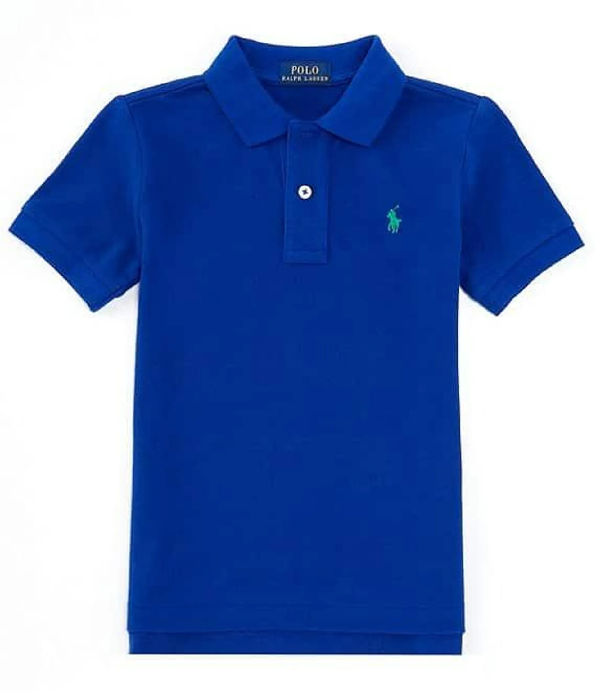 Big Boys 8-20 Short Sleeve Mesh Polo Shirt