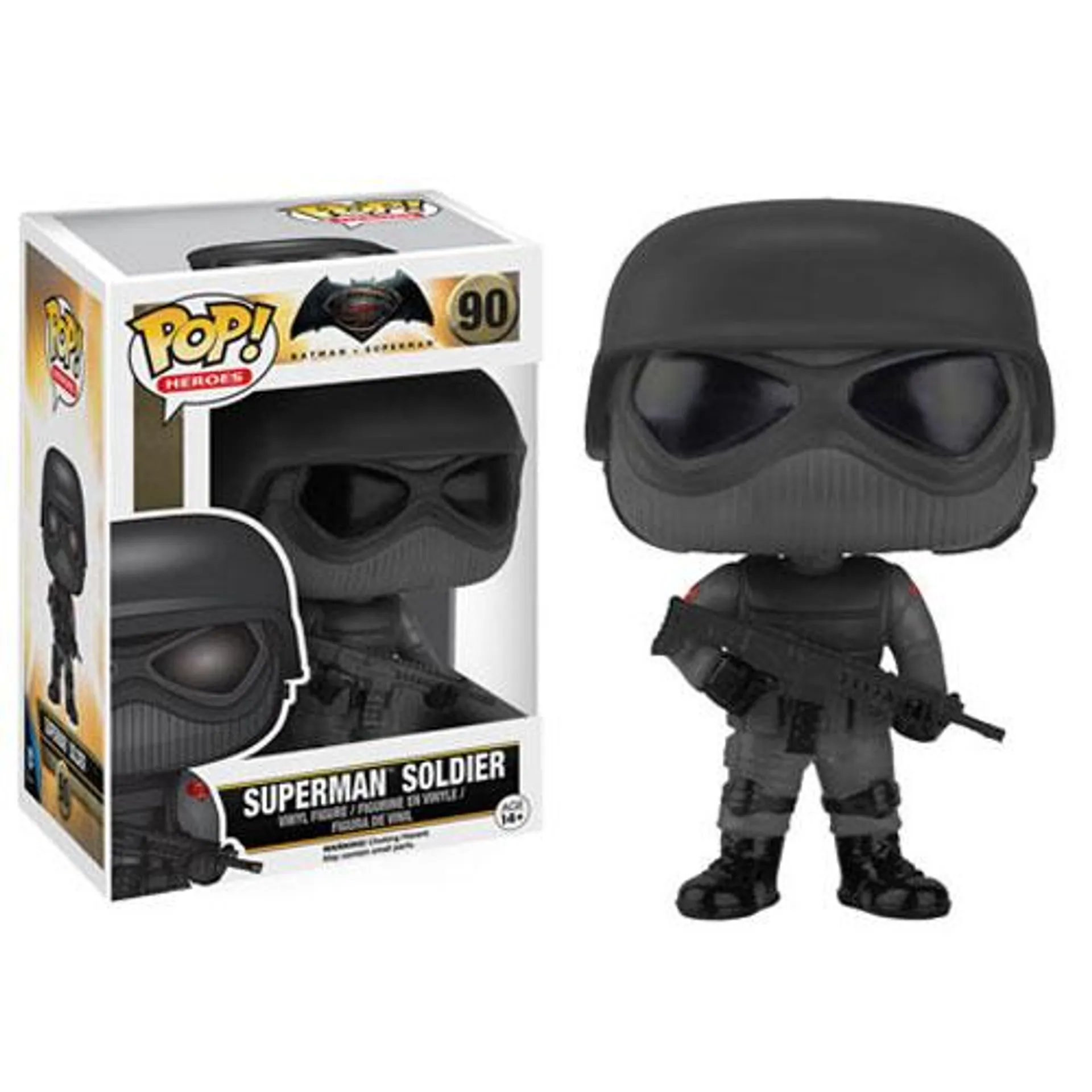 Funko POP! Movies - Batman v Superman - Vinyl Figure - SUPERMAN SOLDIER #90