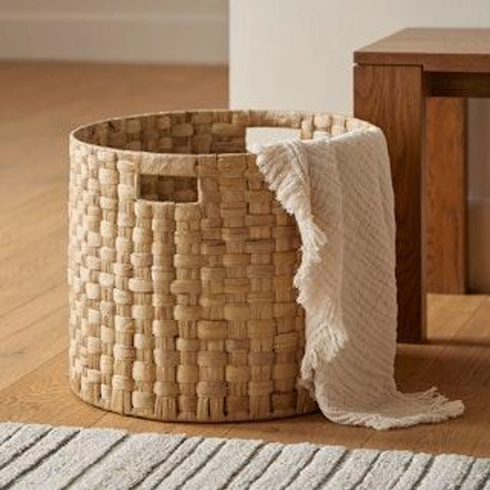 Arbo Natural Large Round Basket