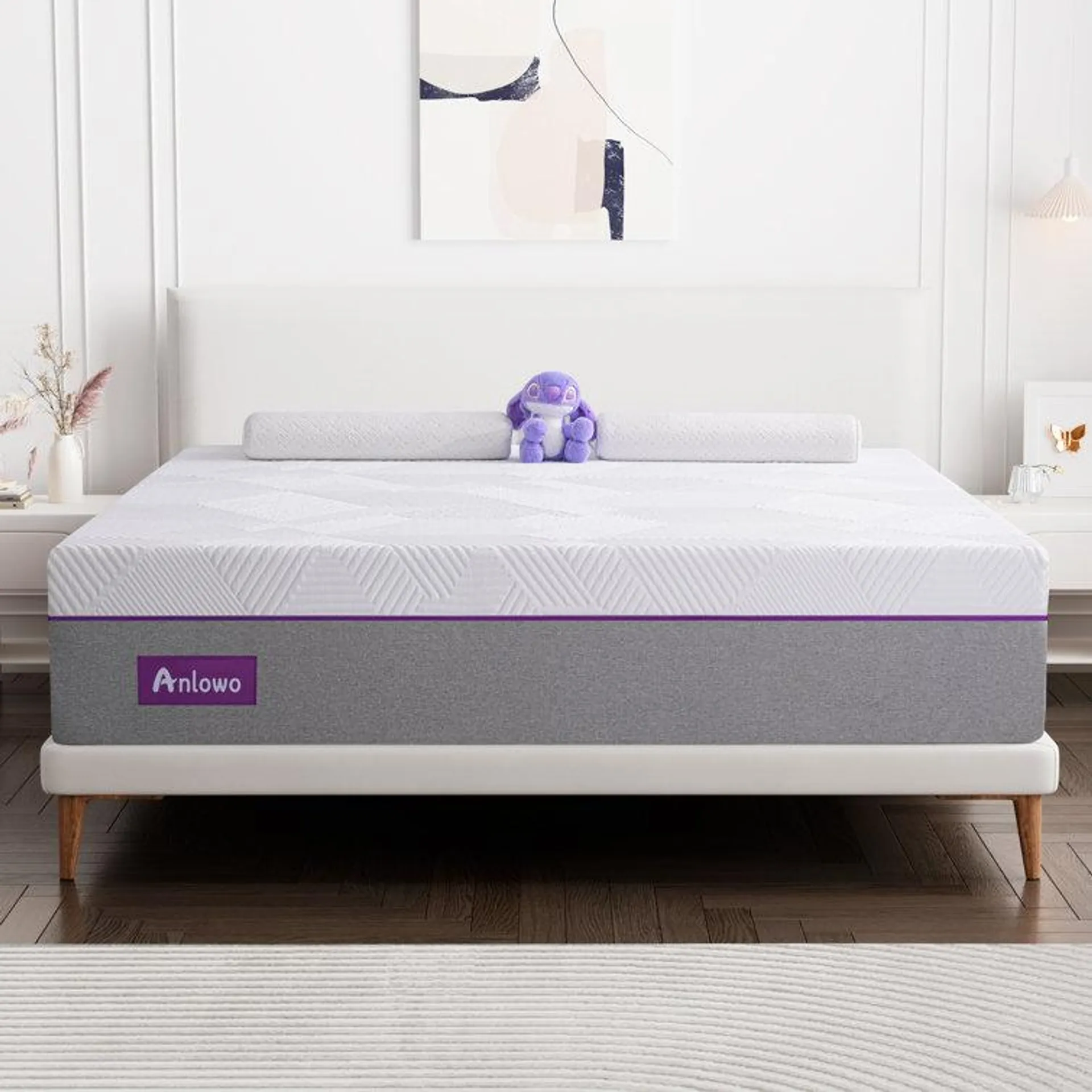 12'' Plush Gel Memory Foam Mattress Bed in a box