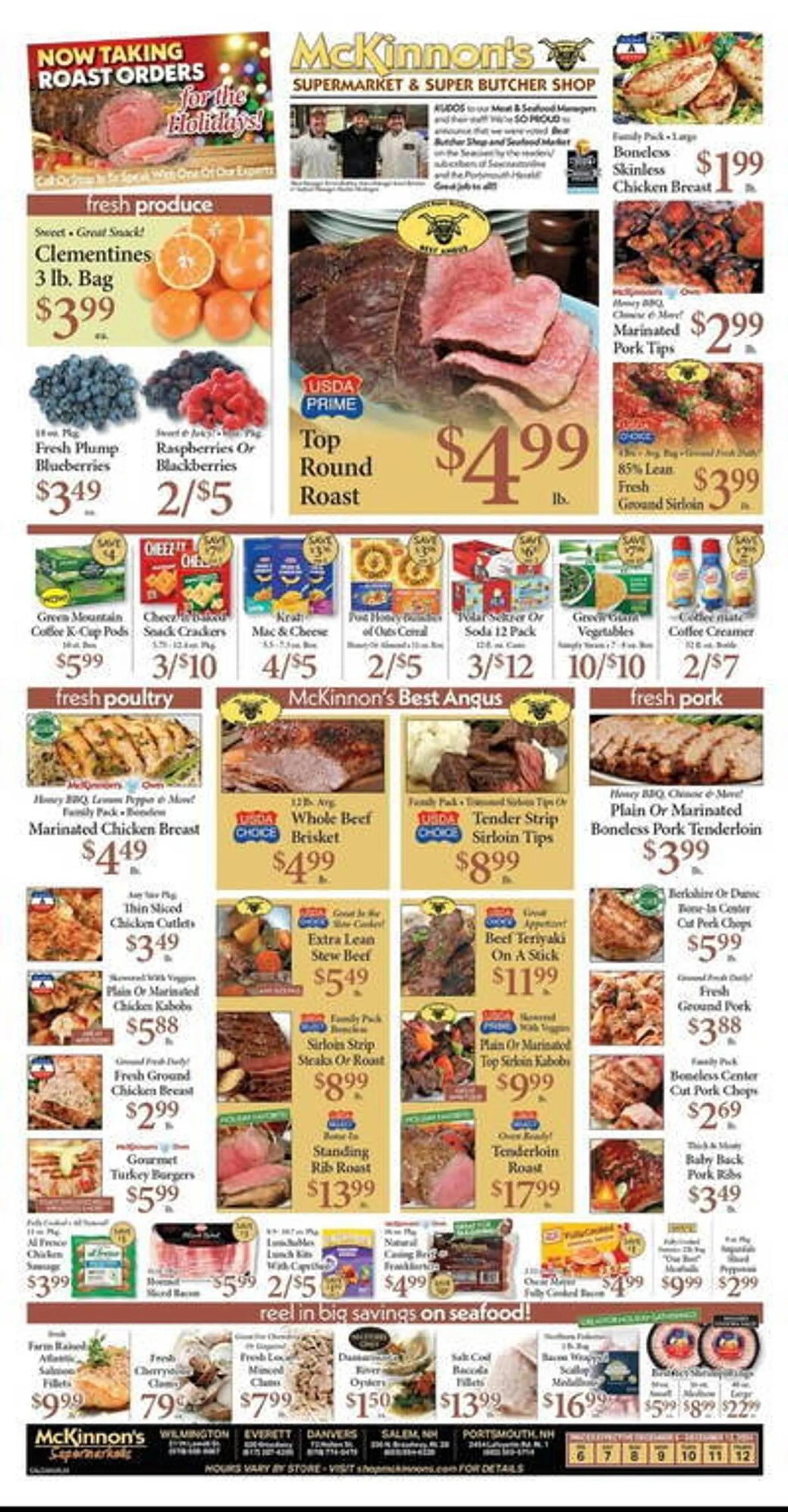 McKinnons Supermarkets Weekly Ad - 1