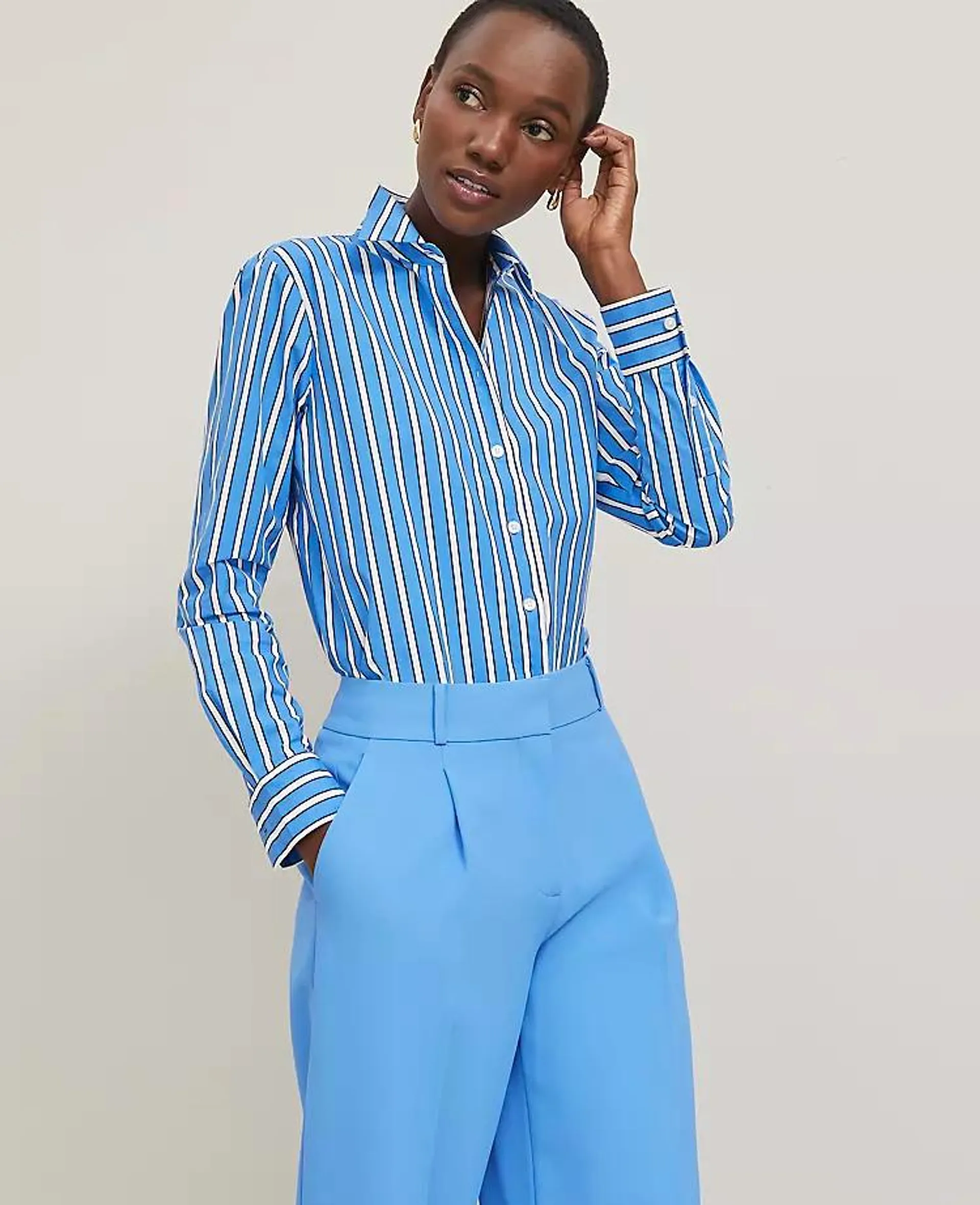Striped Relaxed Perfect Shirt