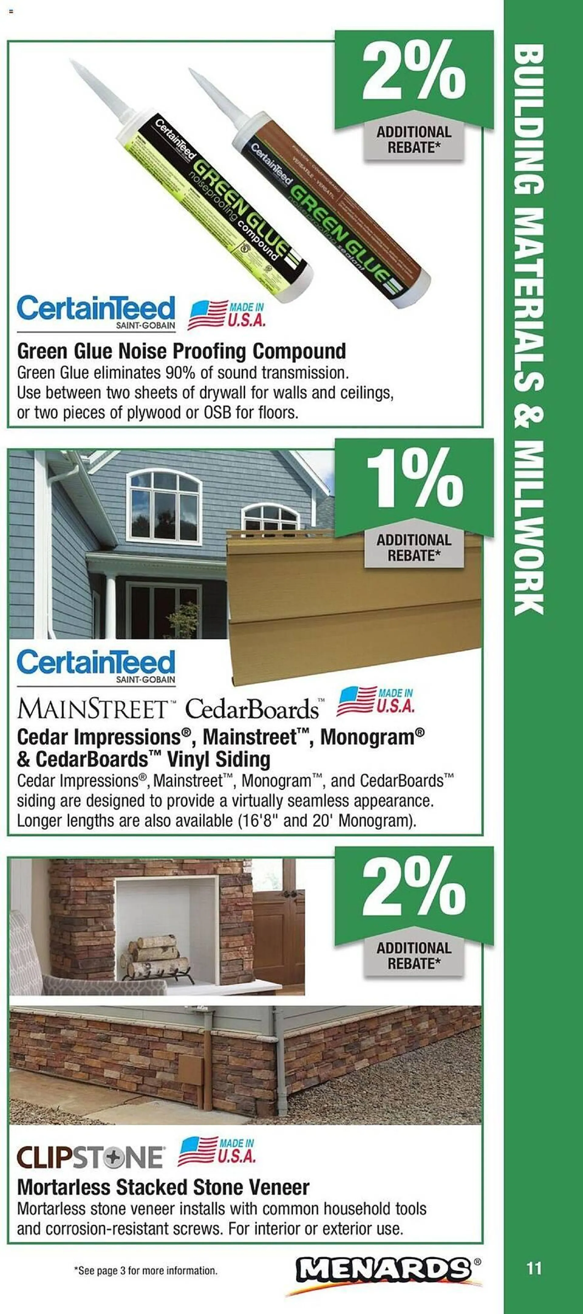 Weekly ad Menards Weekly Ad from January 1 to December 31 2024 - Page 11