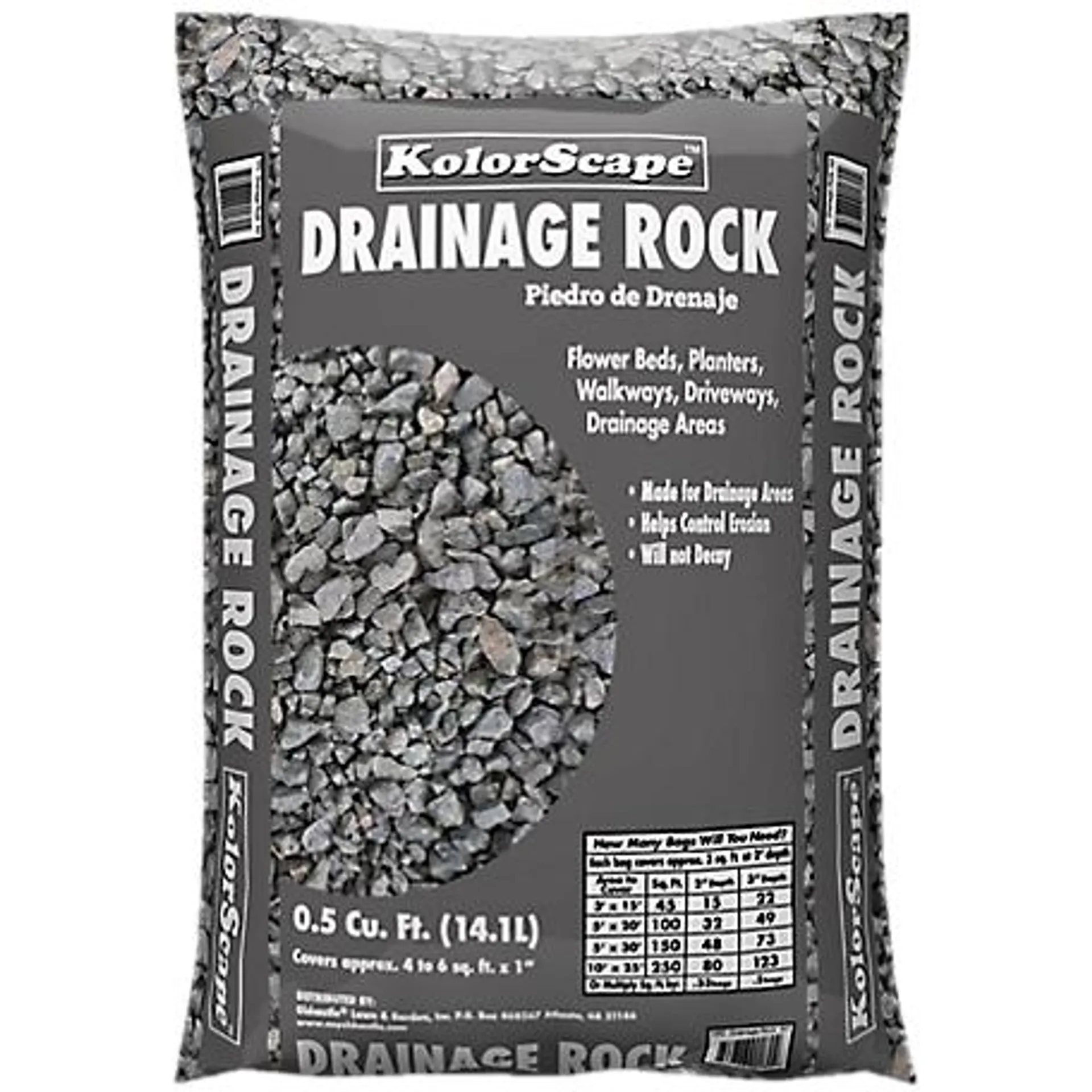 Kolor Scape 0.5 cu. ft. Drainage Rock