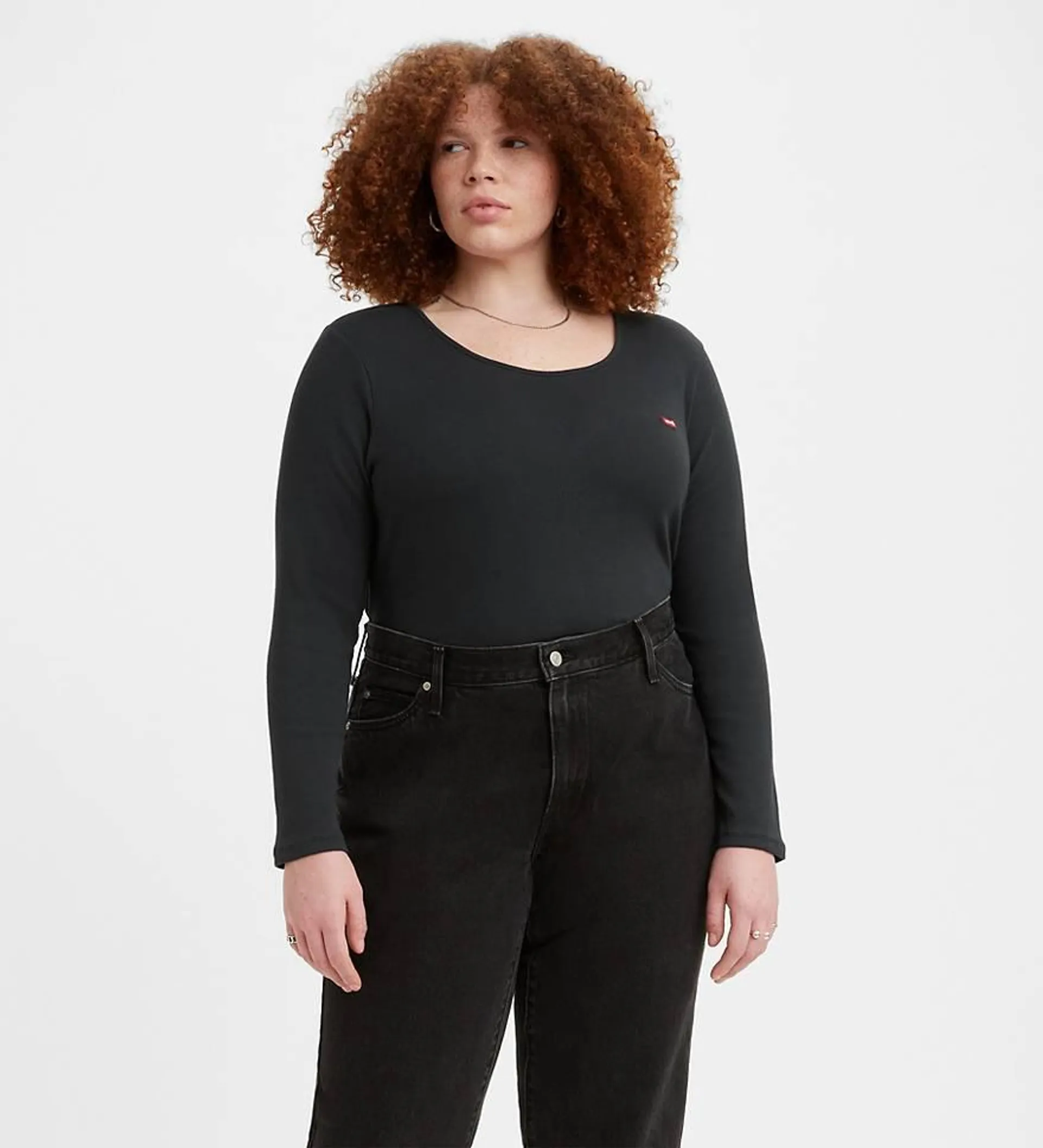 Honey Long Sleeve Shirt (plus Size)