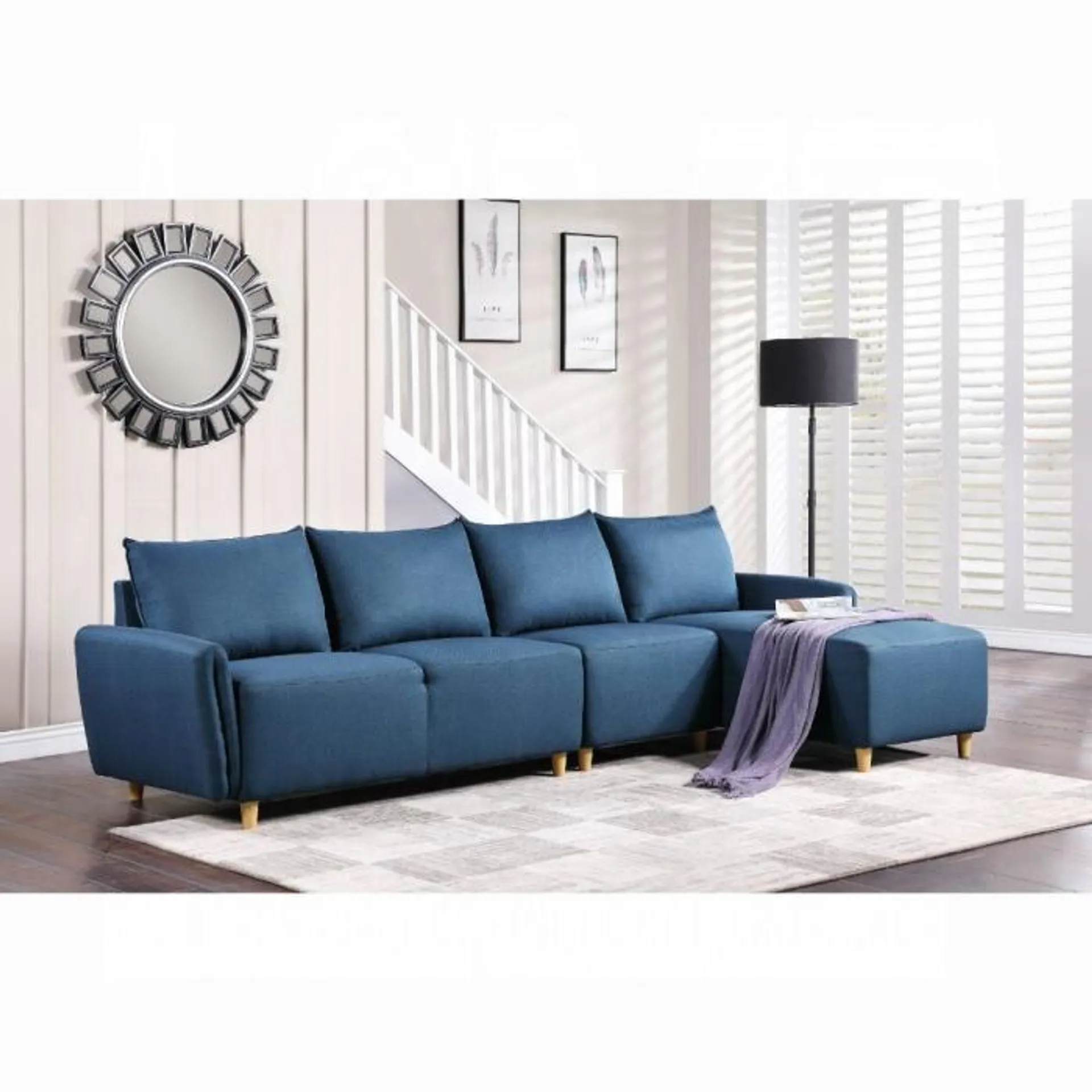 Marcin Reversible Sectional Sofa