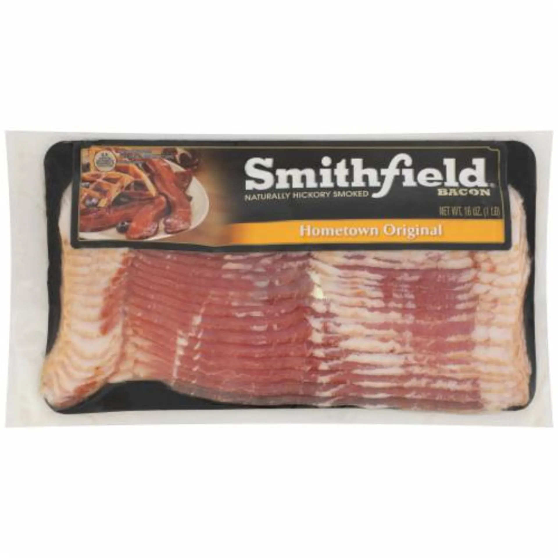 Smithfield® Naturally Hickory Smoked Hometown Original Sliced Bacon