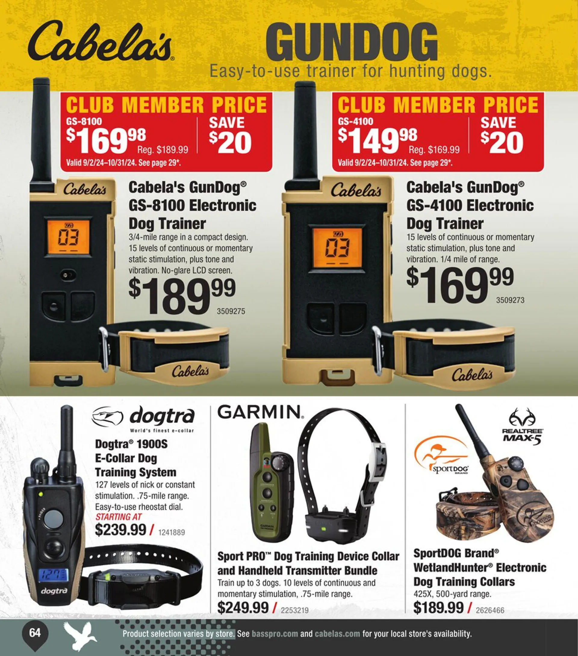 Weekly ad Bass Pro Current weekly ad from October 9 to October 23 2024 - Page 64