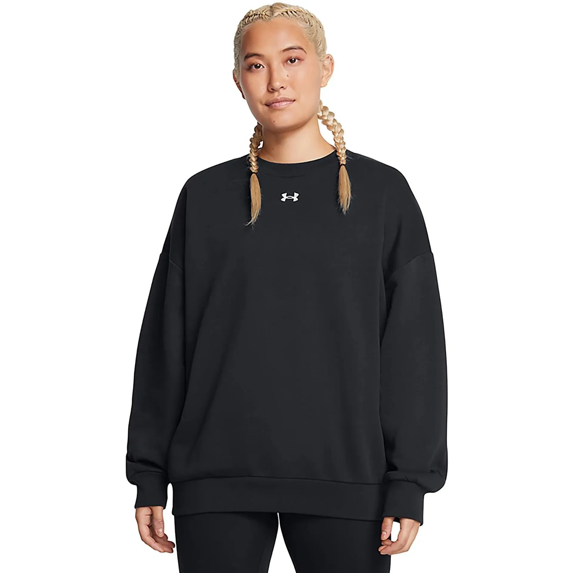 Under Armour Women's Rival Fleece Oversized Crew Sweatshirt