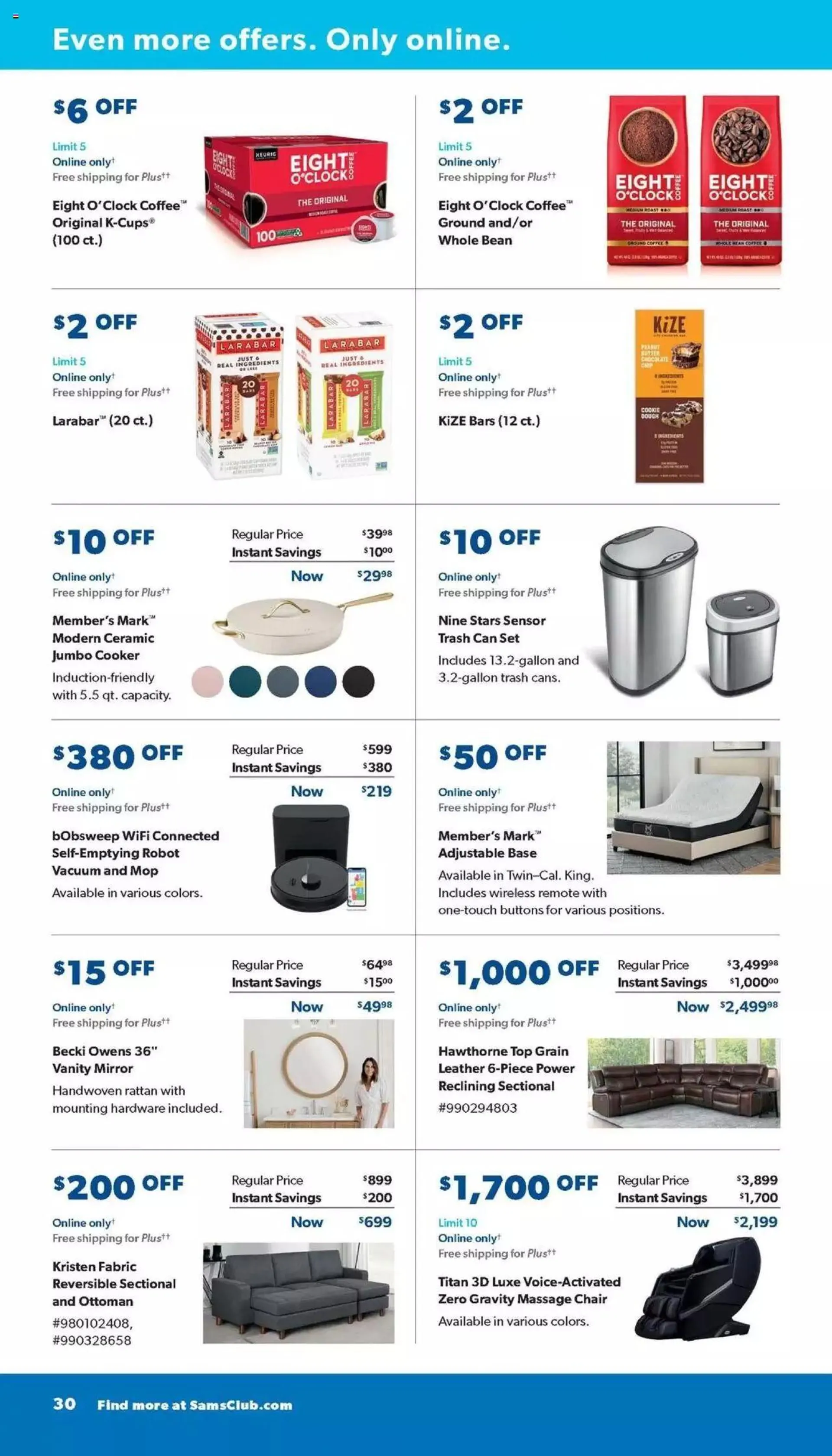 Weekly ad Sam's Club - Weekly Ad from April 19 to June 3 2024 - Page 30