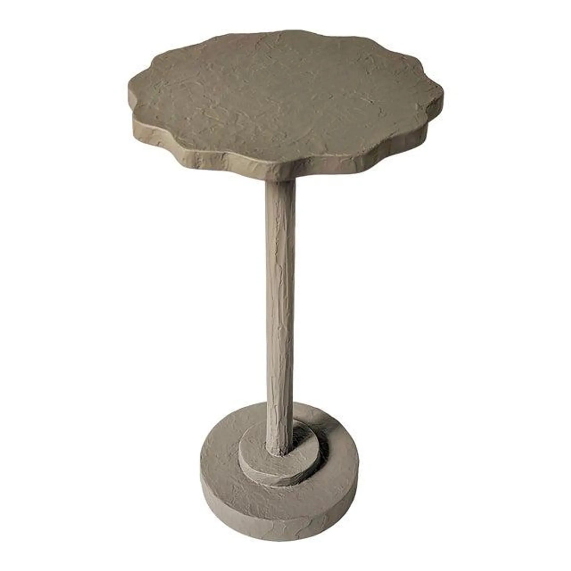 Mirage Artisan Accent Table in Gray