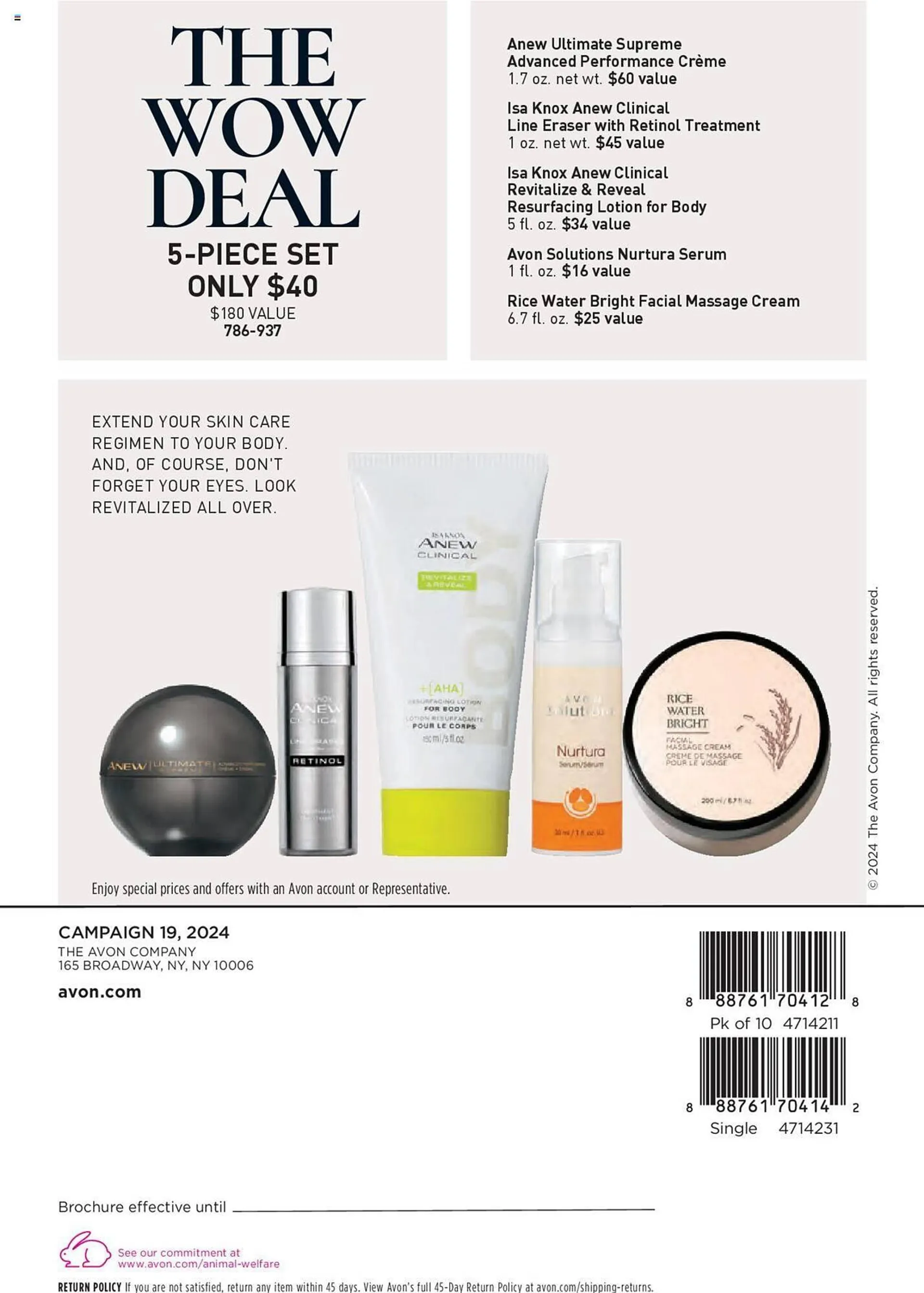 Weekly ad Avon Weekly Ad from September 11 to October 8 2024 - Page 161