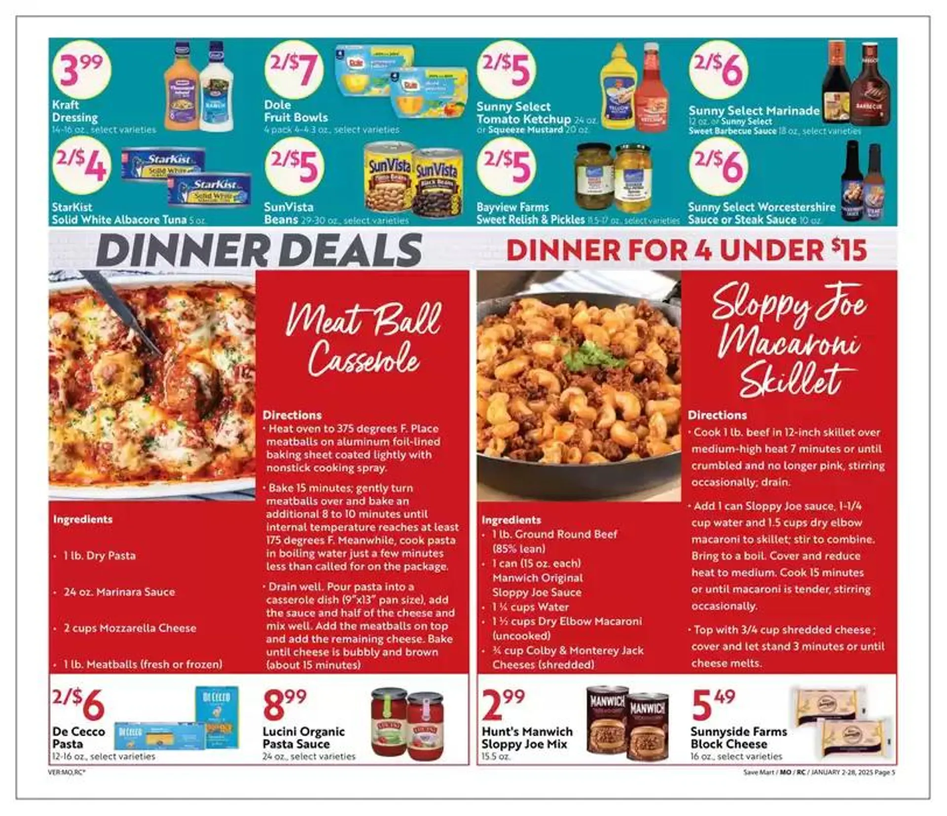 Weekly ad Offers for bargain hunters from January 2 to January 28 2025 - Page 5