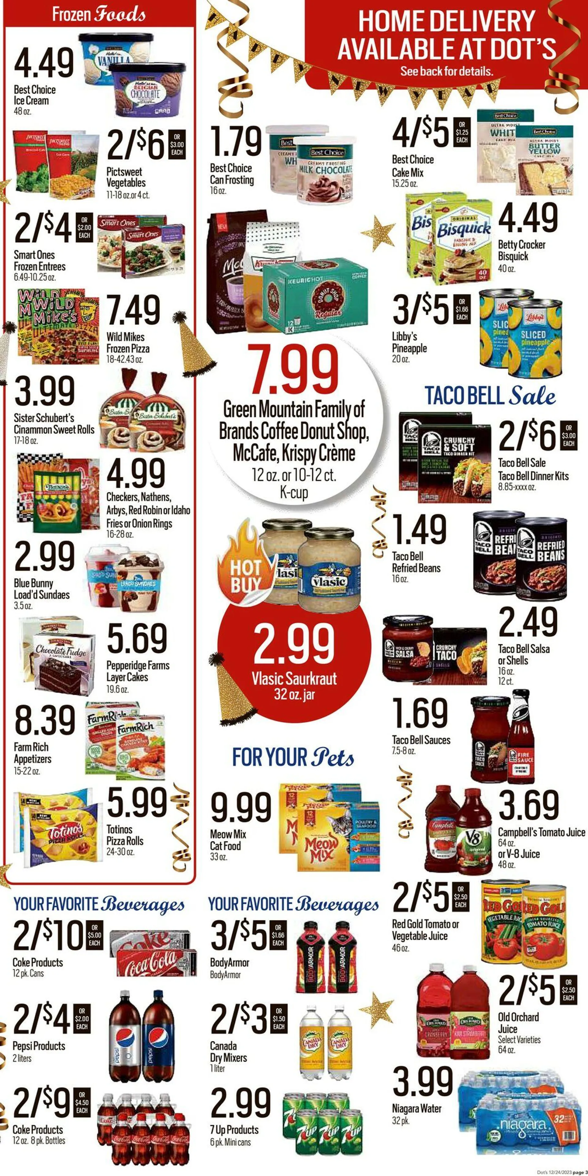 Weekly ad Dot's Market from December 26 to January 1 2025 - Page 3