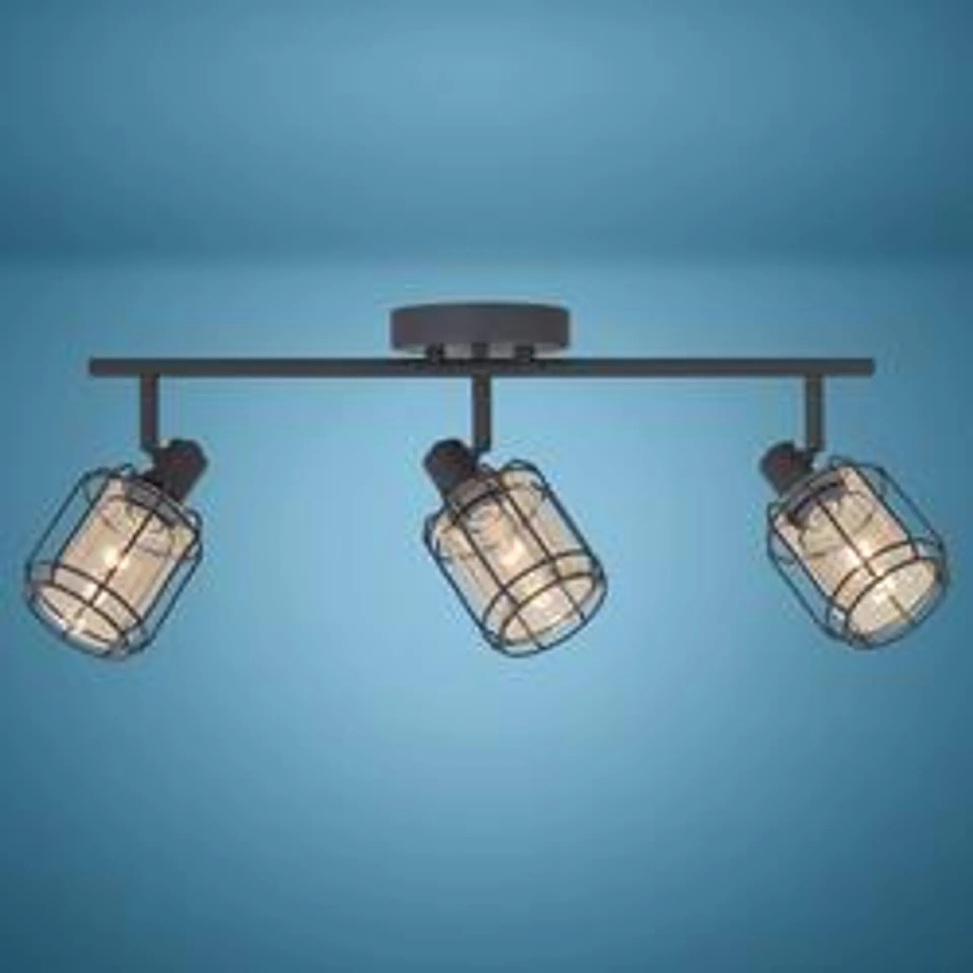 Patriot Lighting® Dorian Matte Gray 3-Light Track Light