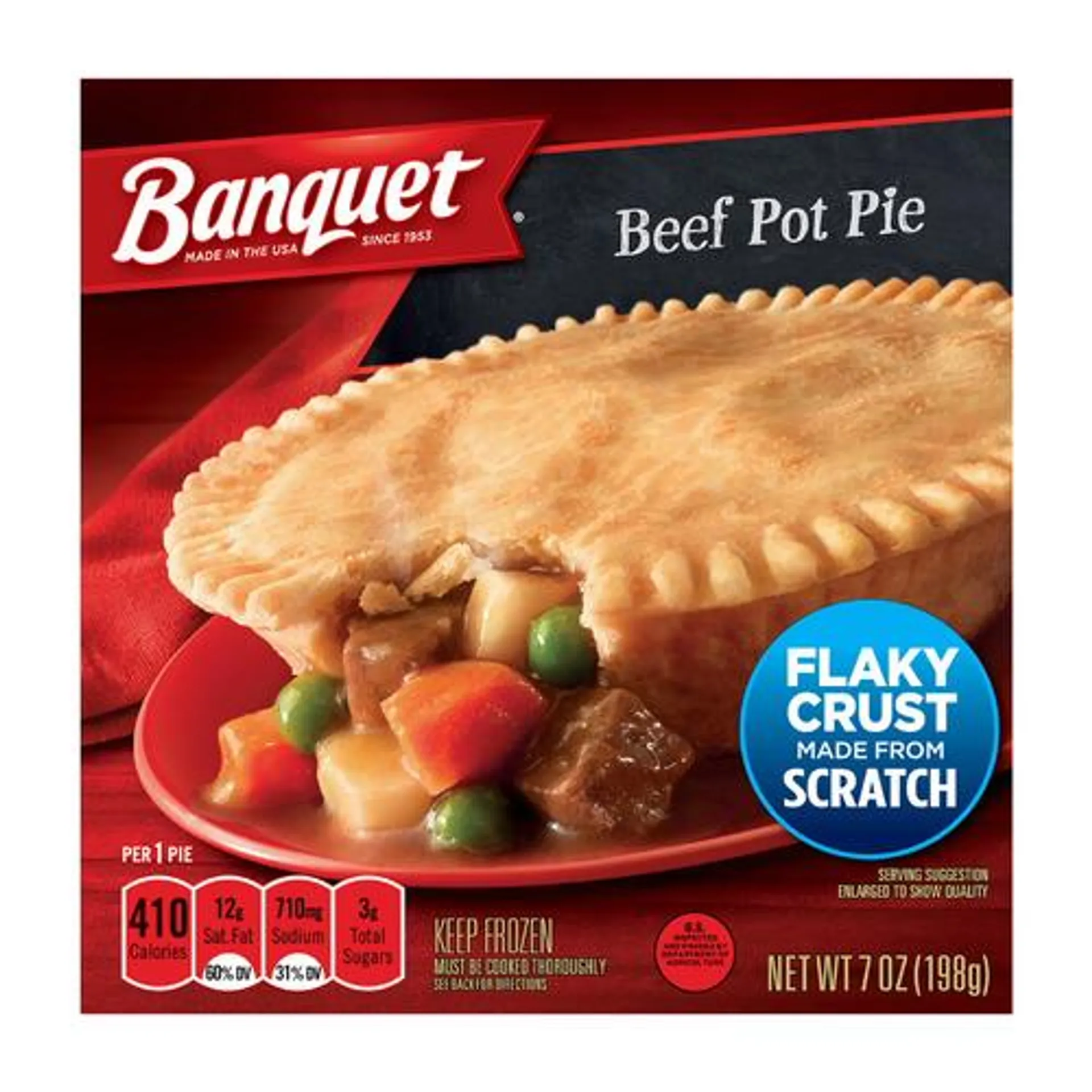 Banquet® frozen beef pot pie