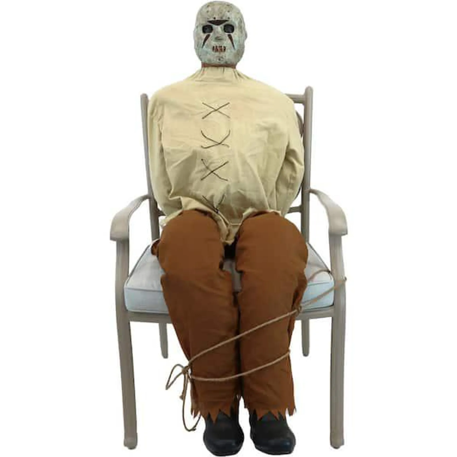 48 in. Premium Halloween Animatronic Twitch The Thrashing Prisoner By Tekky