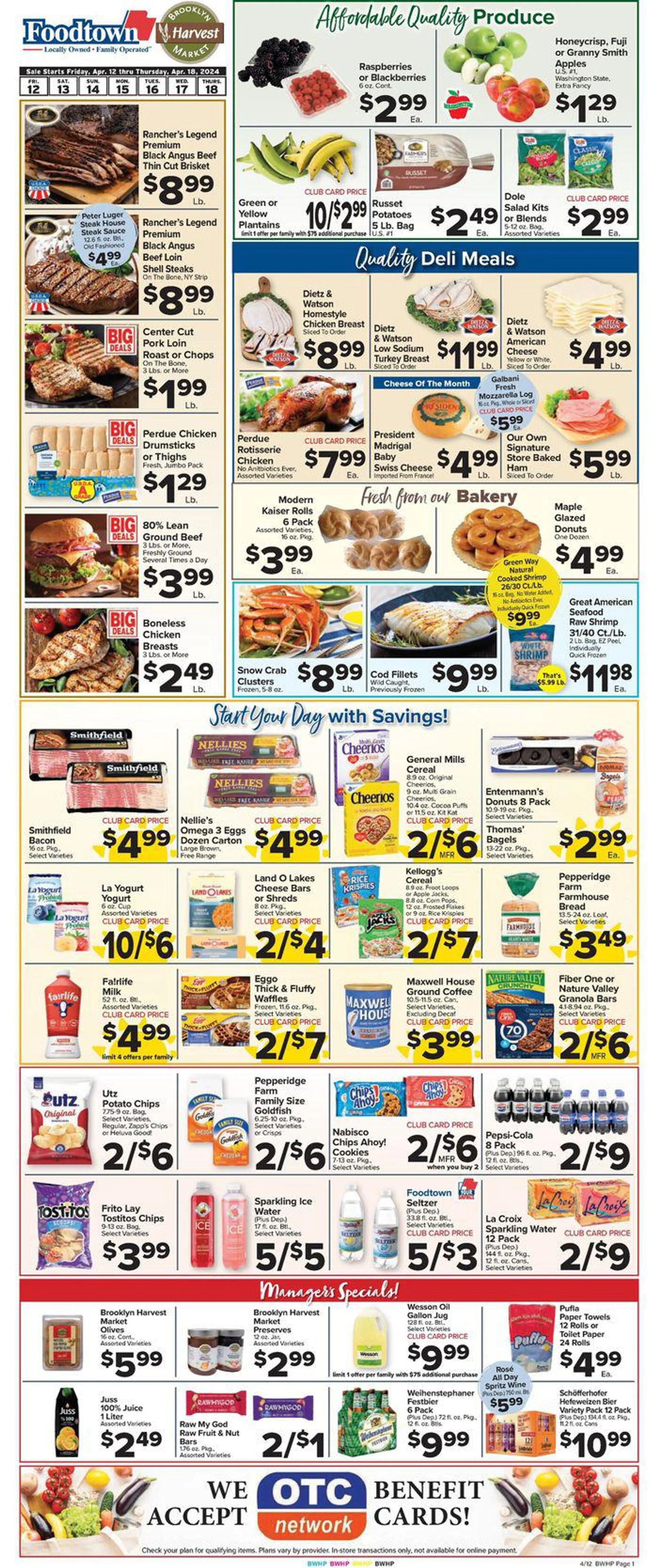 Weekly ad Quality Products from April 12 to April 18 2024 - Page 