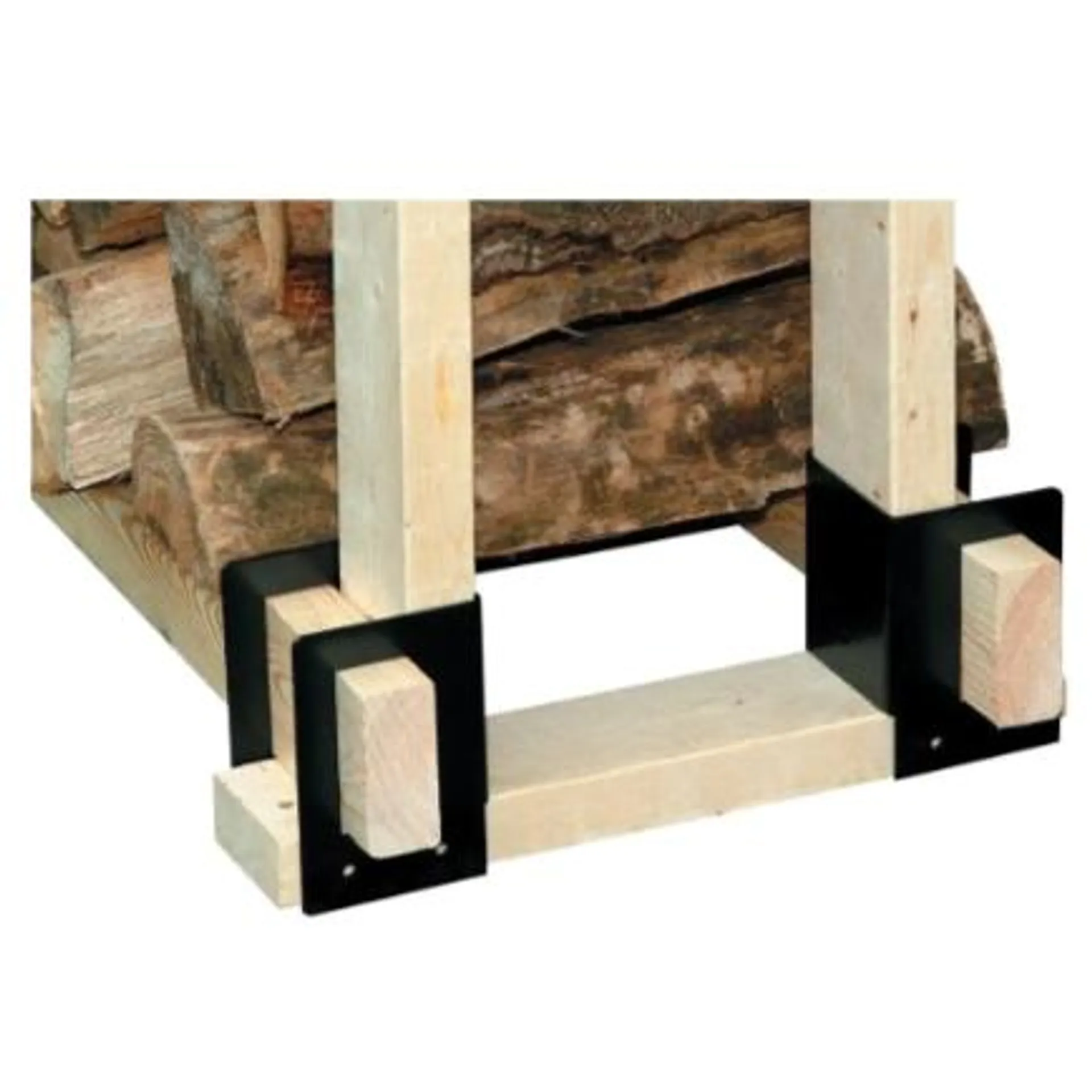 Panacea 4-Piece Log Rack Brackets