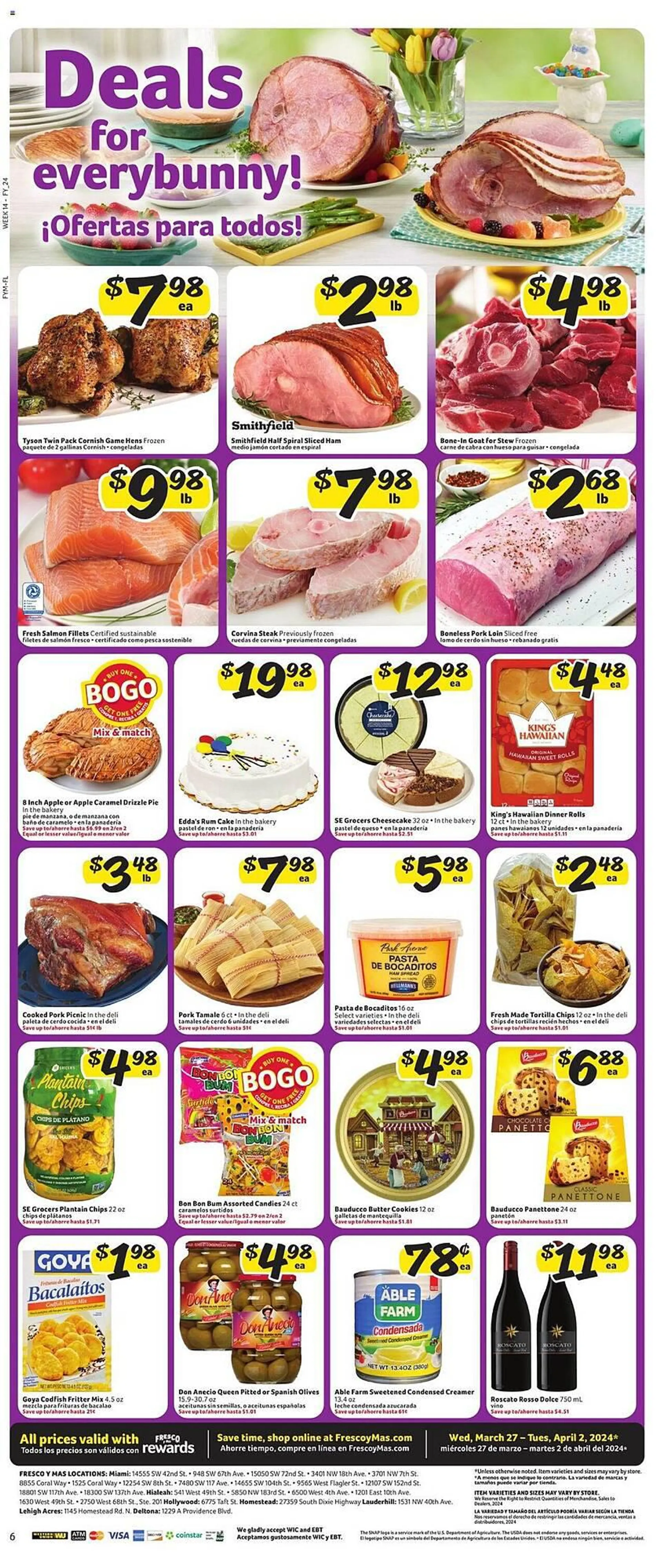 Weekly ad Fresco y Más Weekly Ad from March 27 to April 2 2024 - Page 6