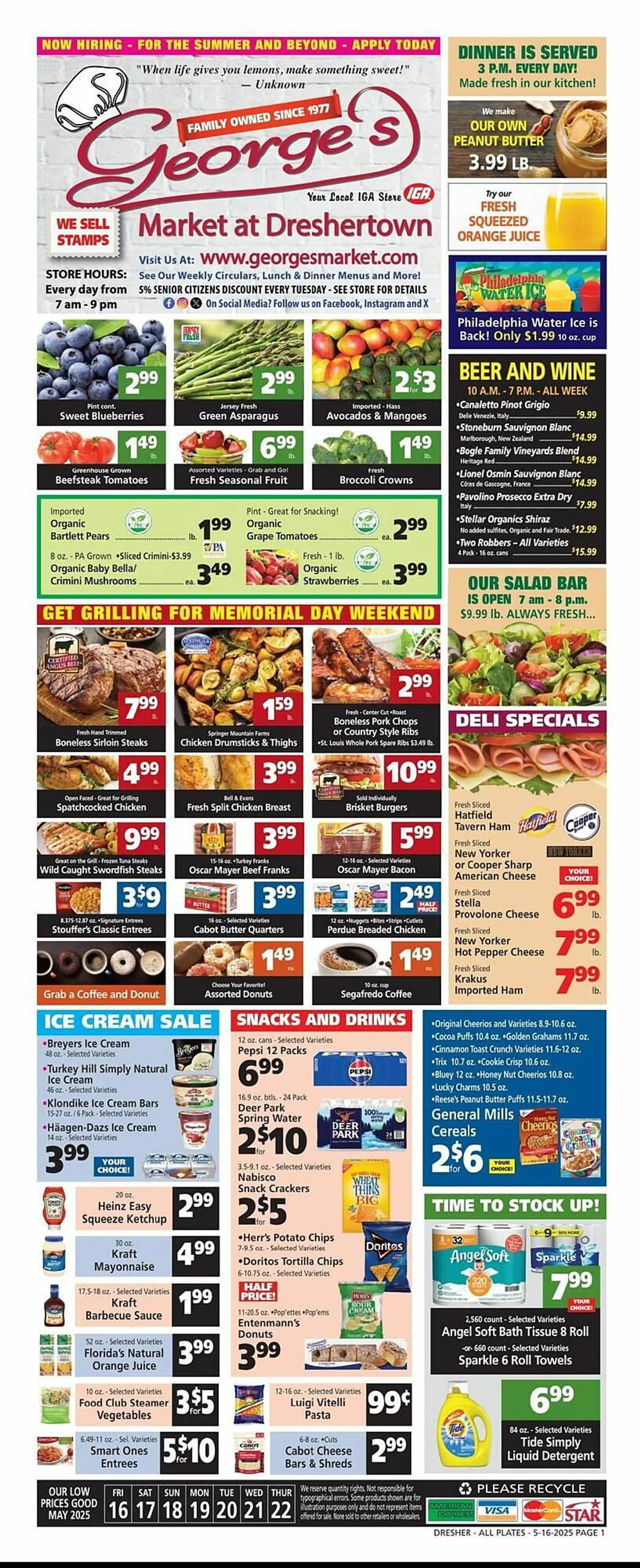Georges Market Weekly Ad - 1