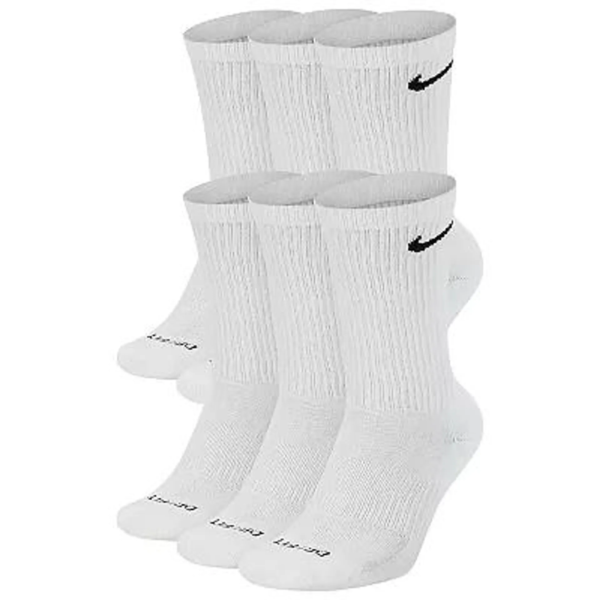 Men's Nike 6-pack Everyday Plus Cushion Crew Training Socks