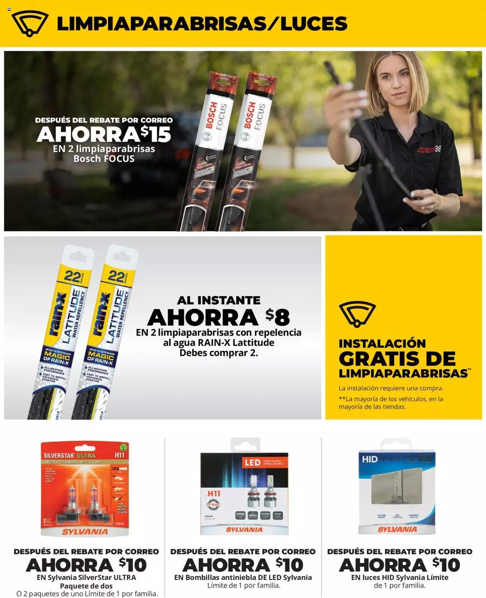 Weekly ad Advance Auto Parts - Sales Ad - Spanish from February 1 to February 29 2024 - Page 17