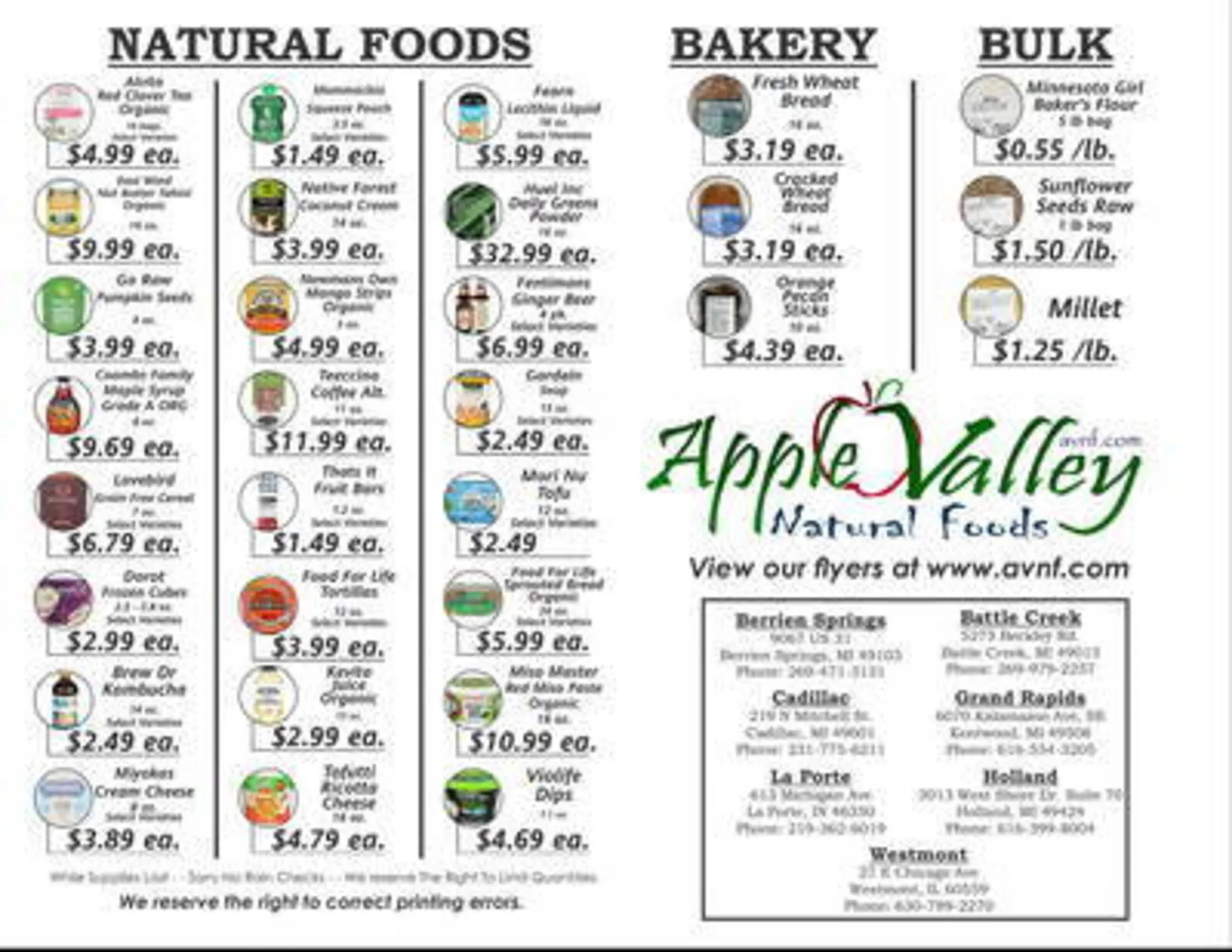 Weekly ad Apple Valley Natural Foods Weekly Ad from August 26 to September 29 2024 - Page 2