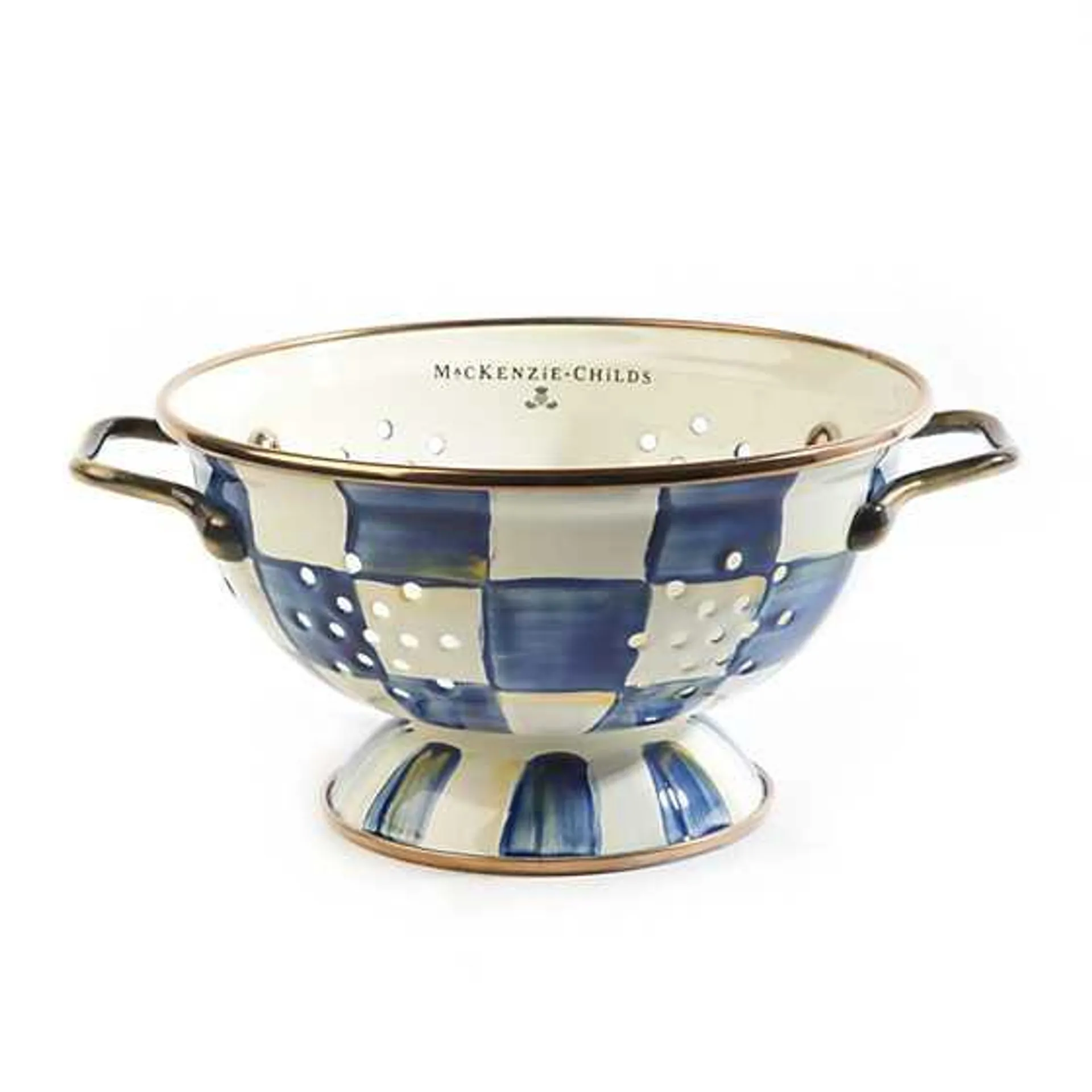 Royal Check Small Colander