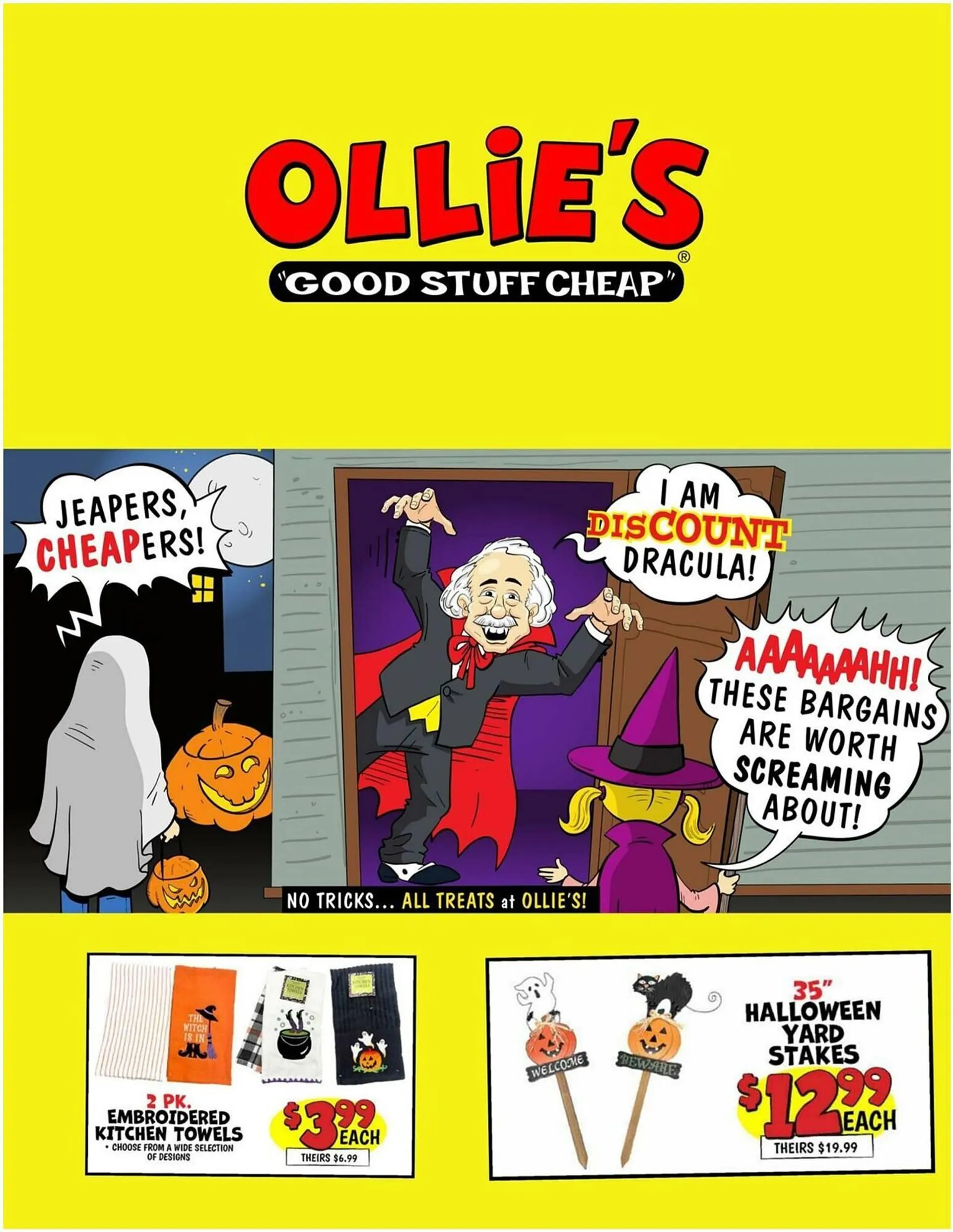Weekly ad Ollie's Weekly Ad from August 23 to August 27 2025 - Page 1