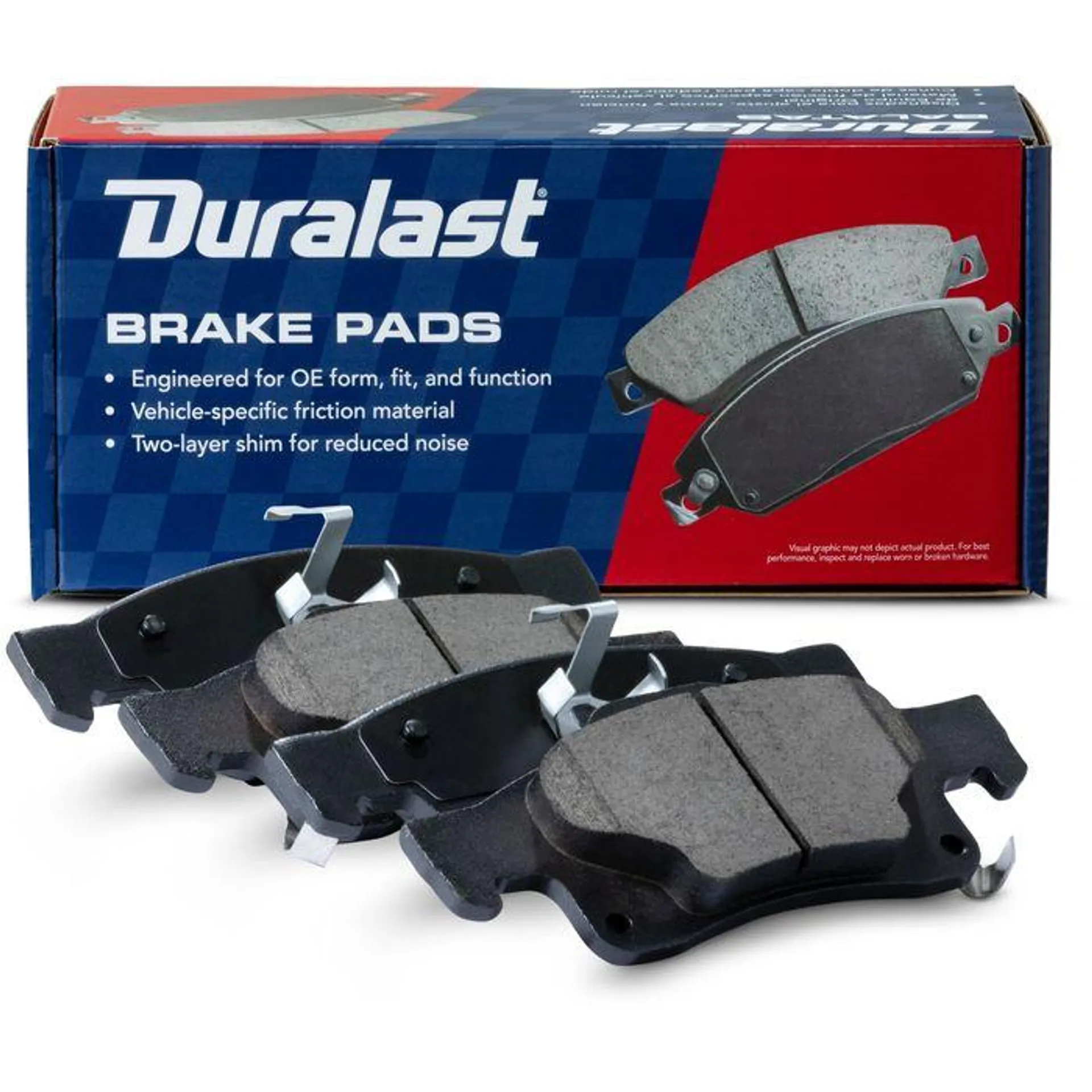 Duralast Ceramic Brake Pads MKD1498