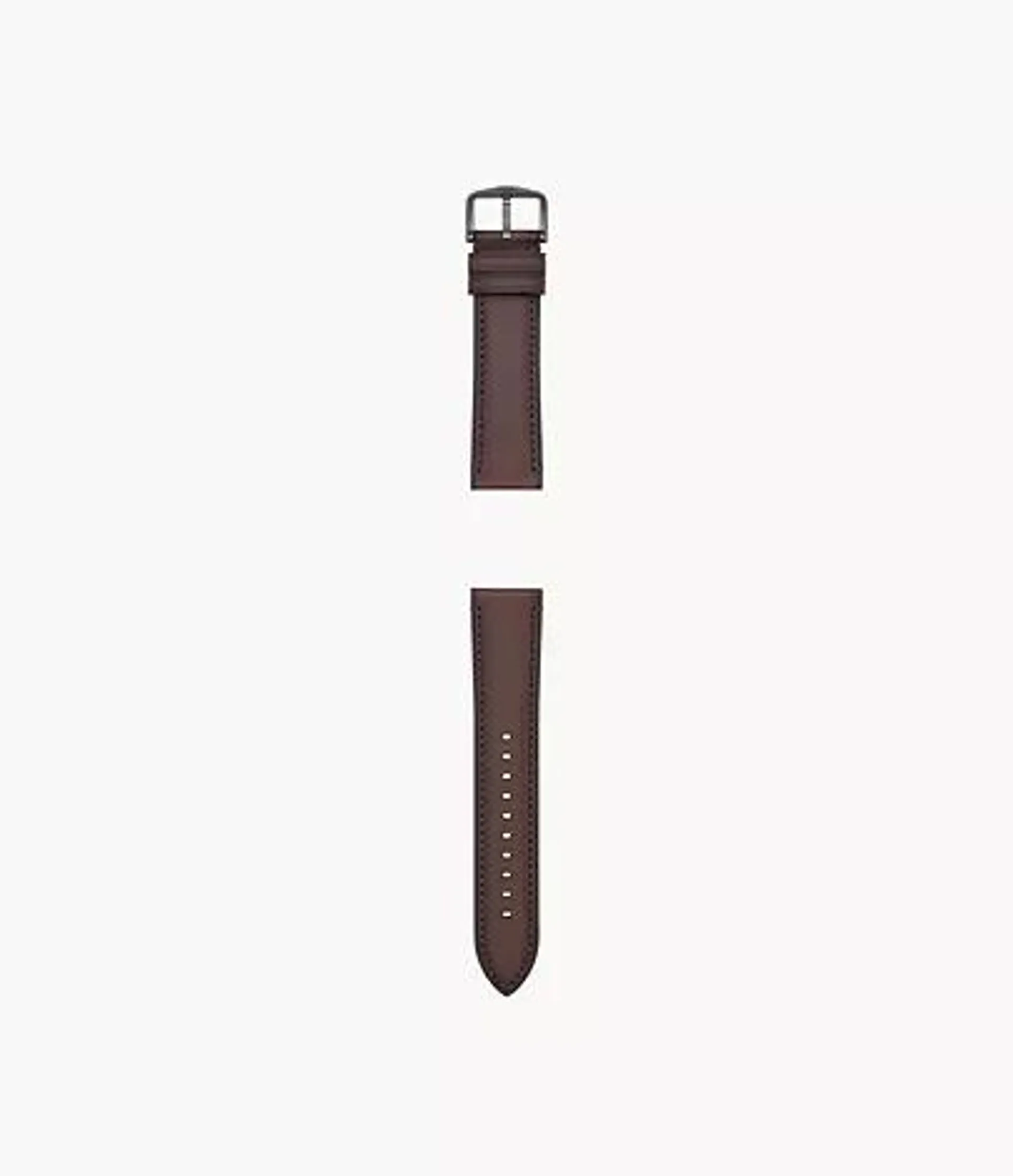 22mm Dark Brown LiteHide™ Leather Strap