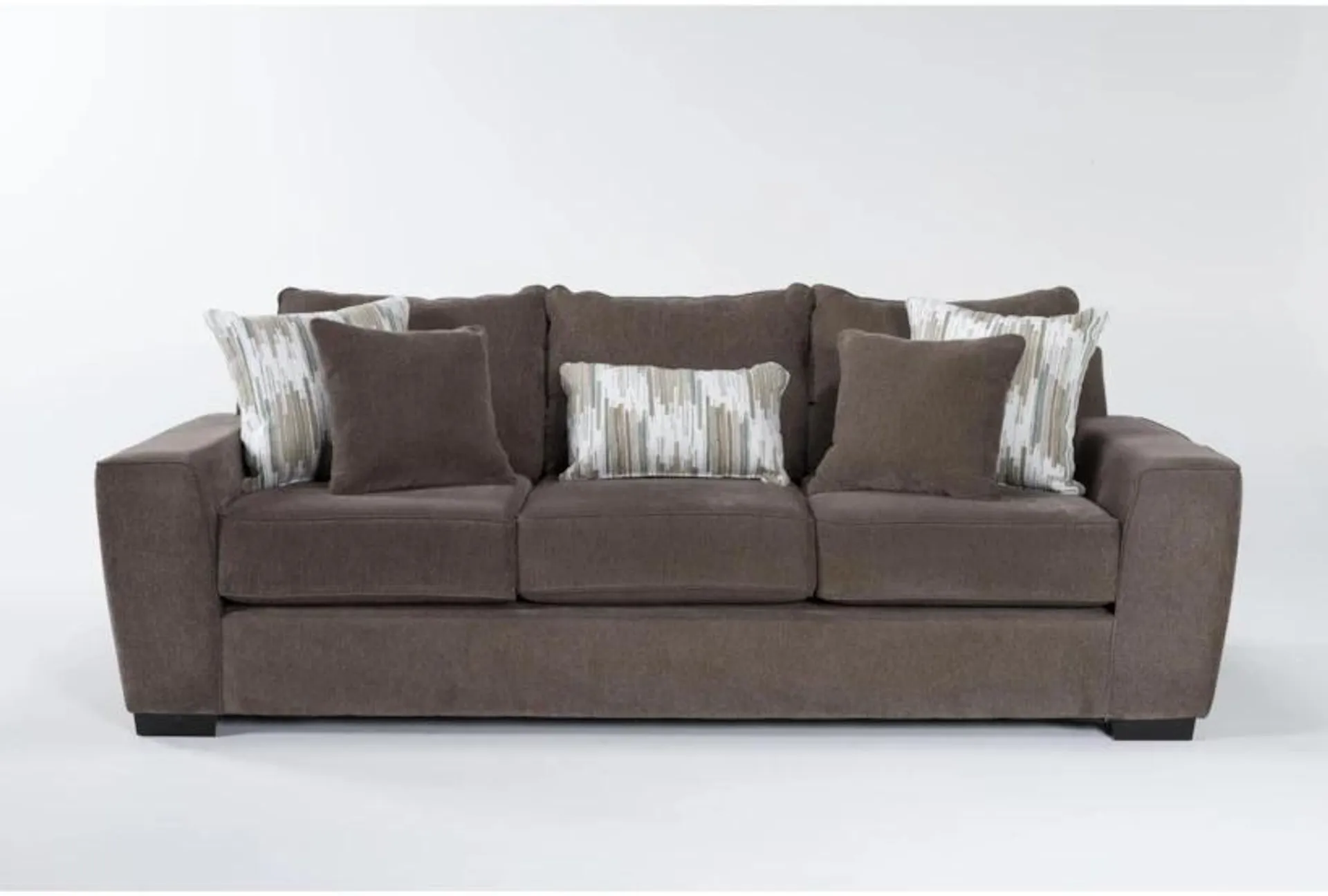 Parker II Chenille 101" Fabric Sofa