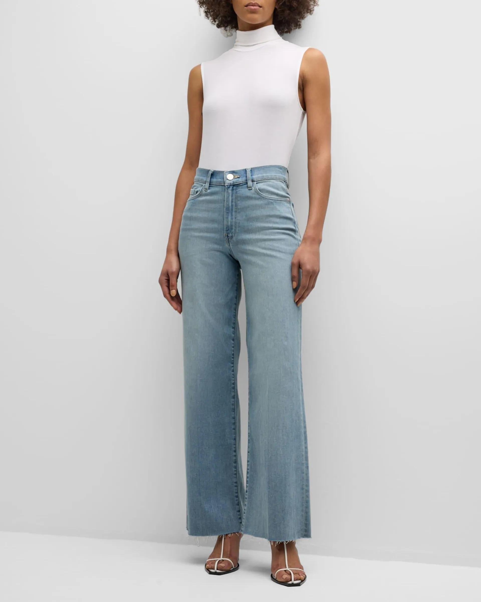 Le Slim Palazzo Raw After Jeans