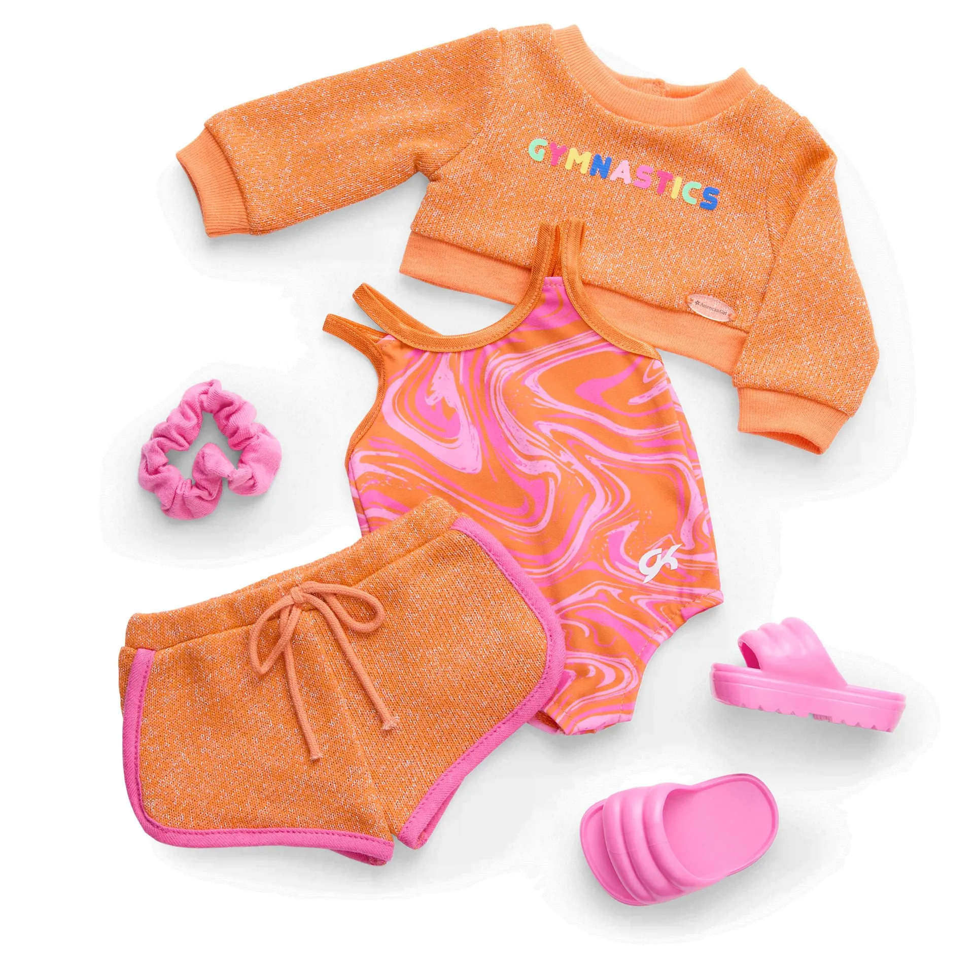 Lila's™ Gymnastics Practice Outfit for 18-inch Dolls (Girl of the Year™ 2024)