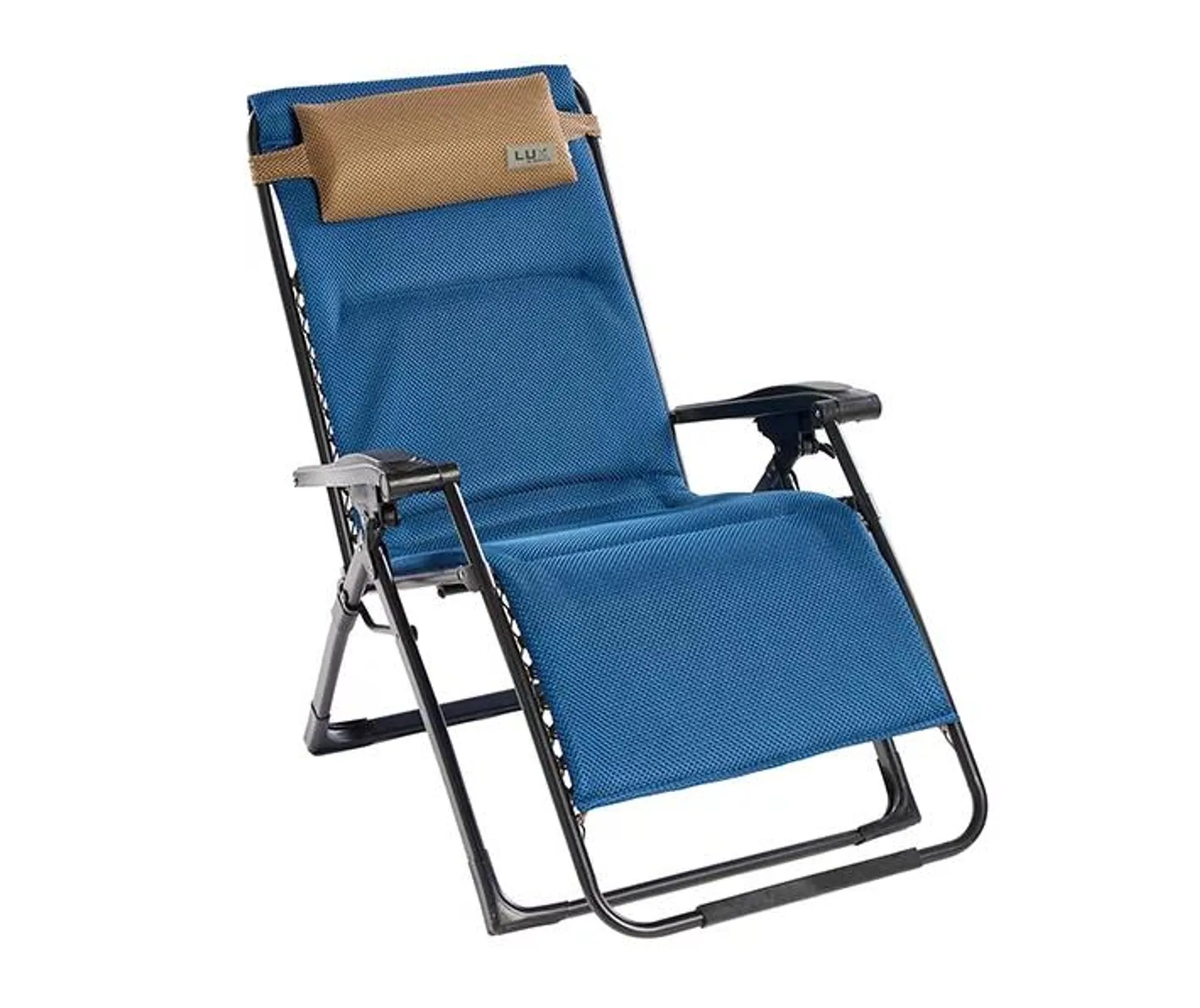 Navy & Khaki Oversize Gravity Lounger