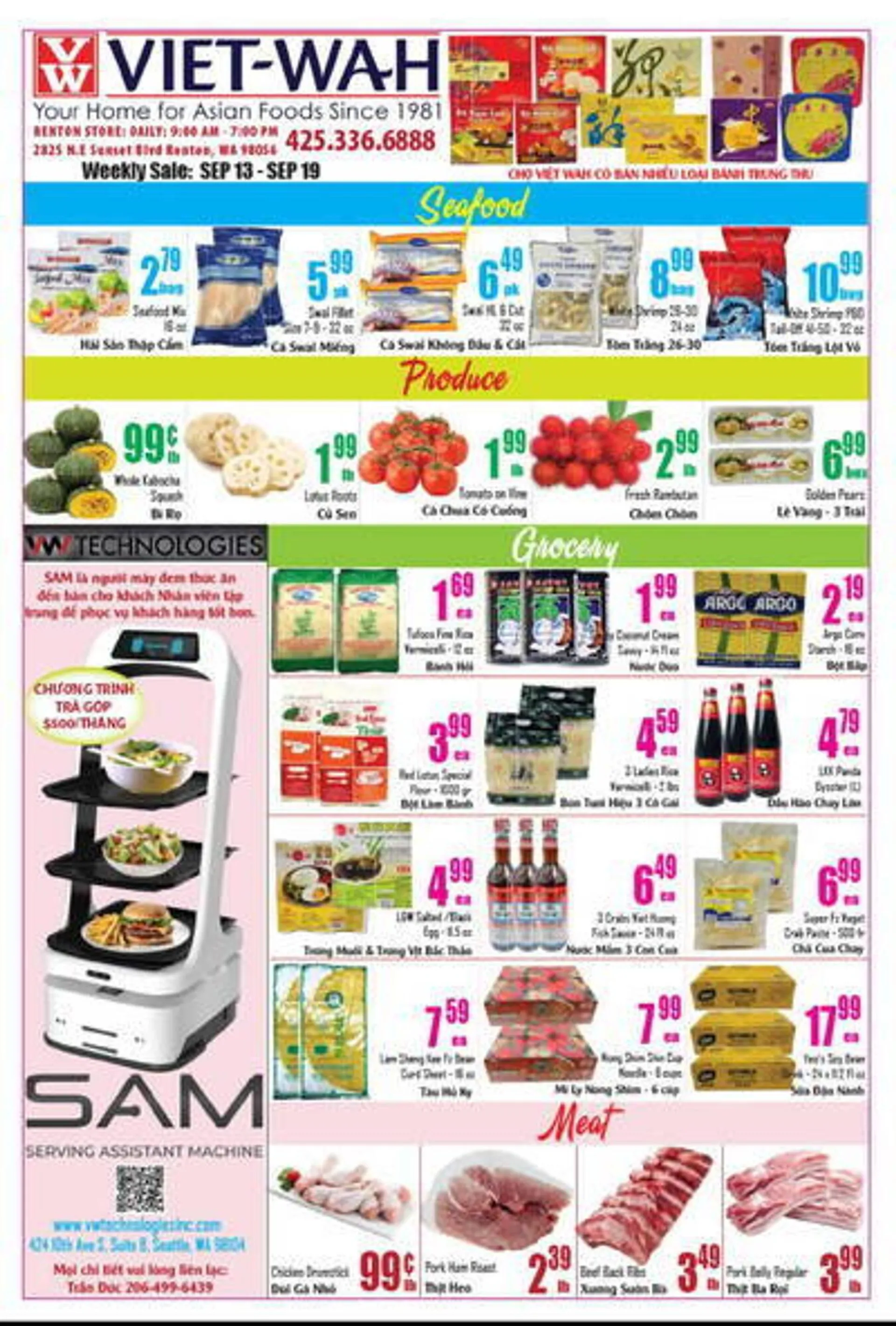 Viet Wah Supermarket Weekly Ad - 1