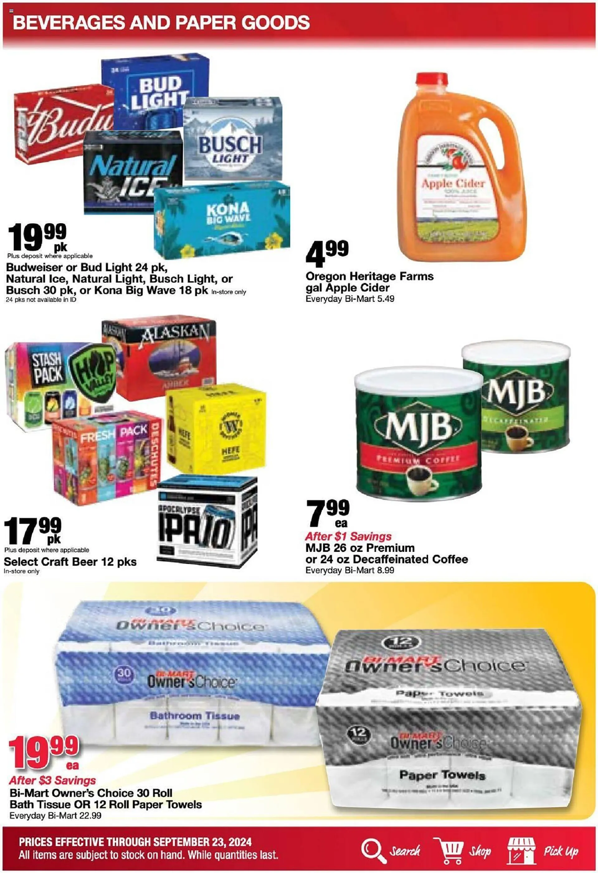 Weekly ad Bi-Mart Weekly Ad from September 17 to September 23 2024 - Page 4