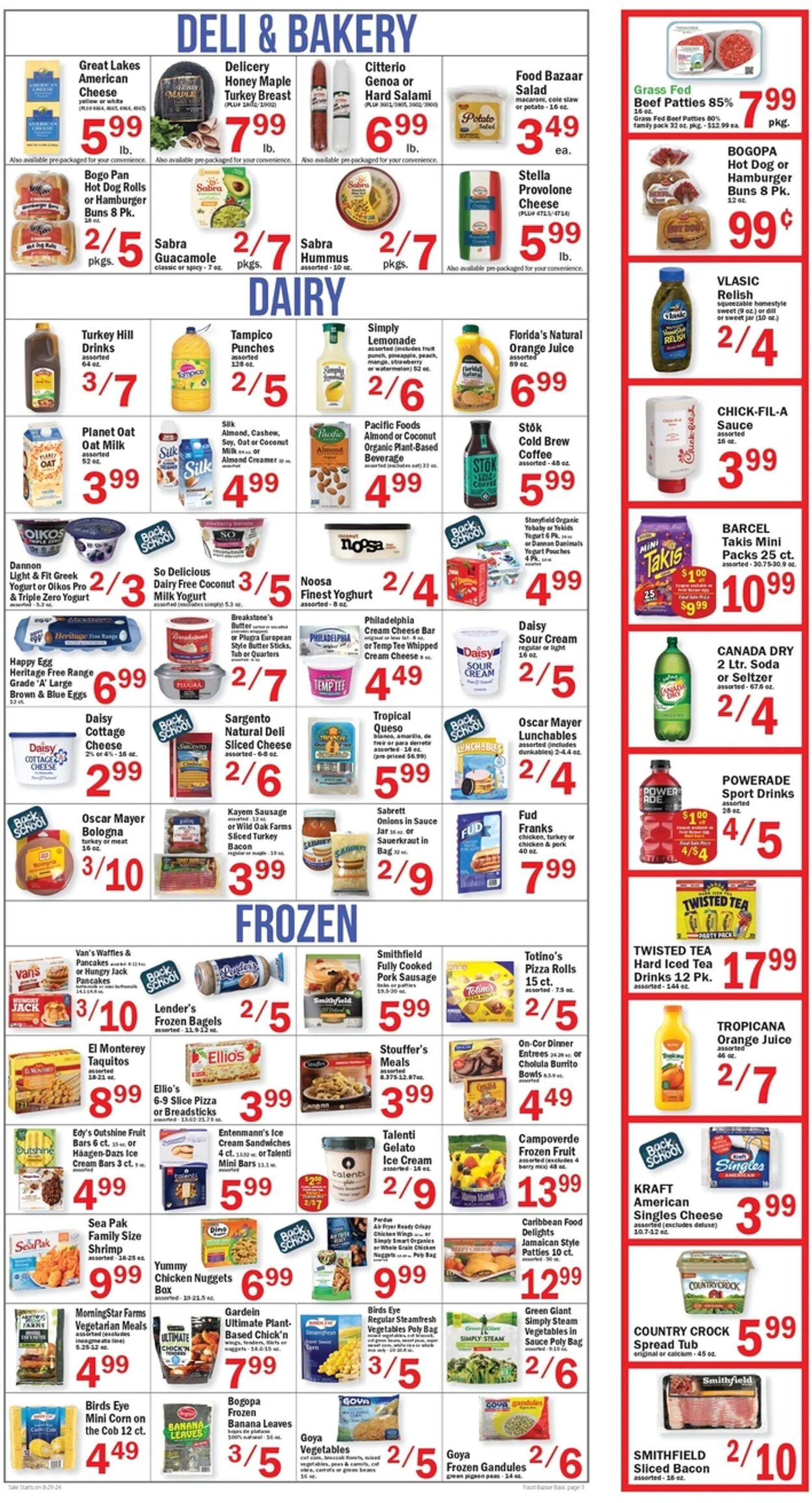 Weekly ad Food Bazaar Current weekly ad from August 29 to September 4 2024 - Page 3