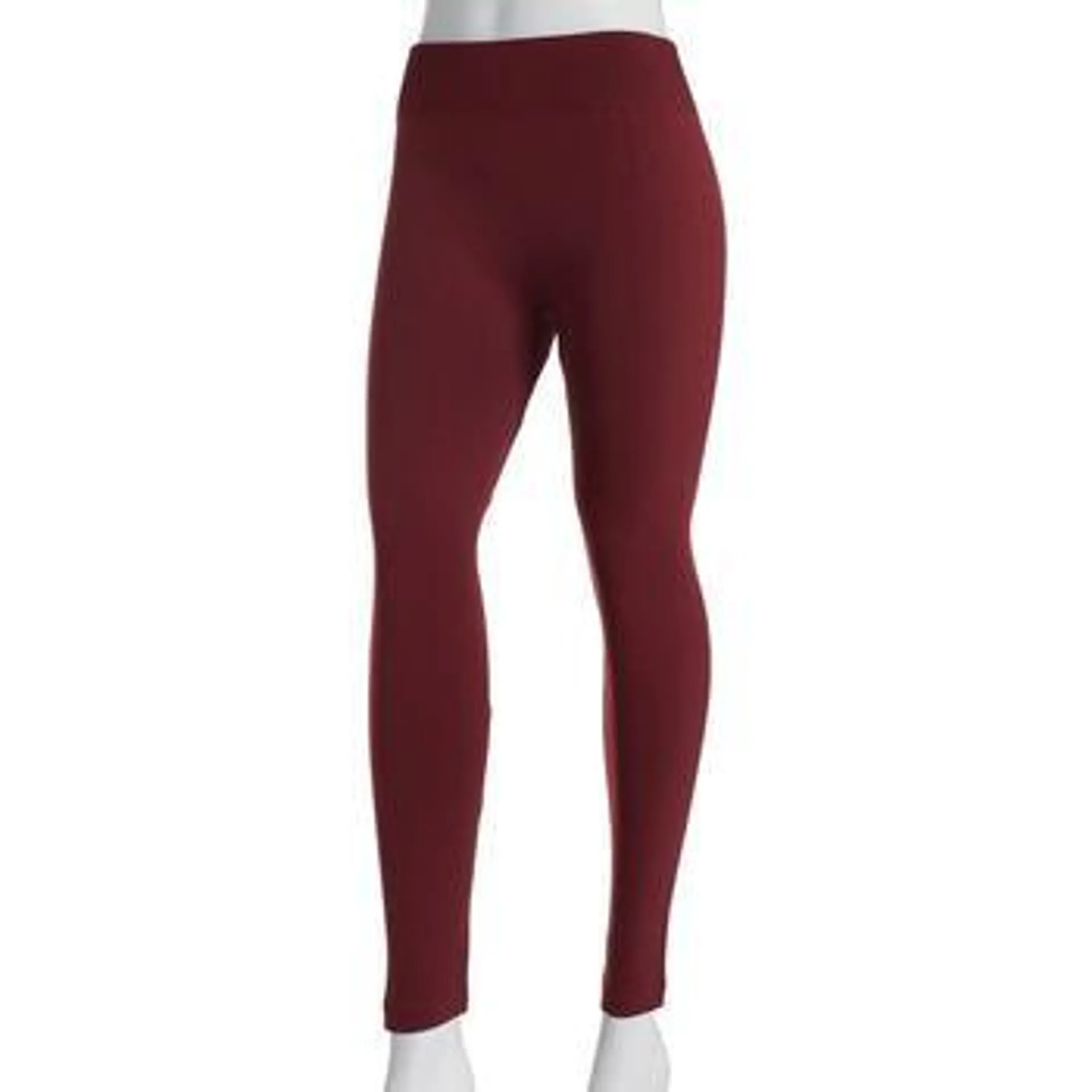 Womens Cotton Candy Basic Fleece Lined Leggings