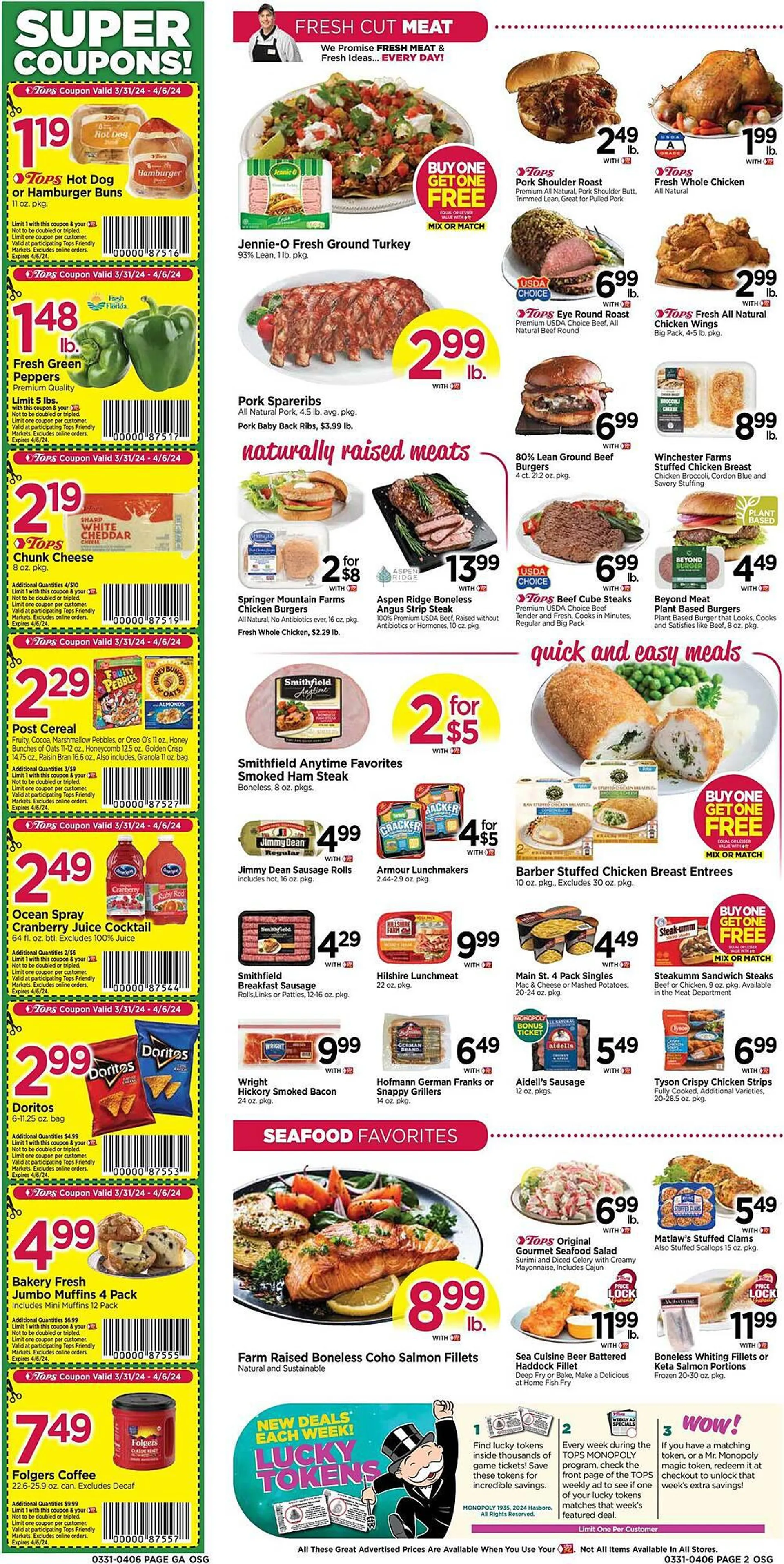 Weekly ad Tops Weekly Ad from March 31 to April 6 2024 - Page 2