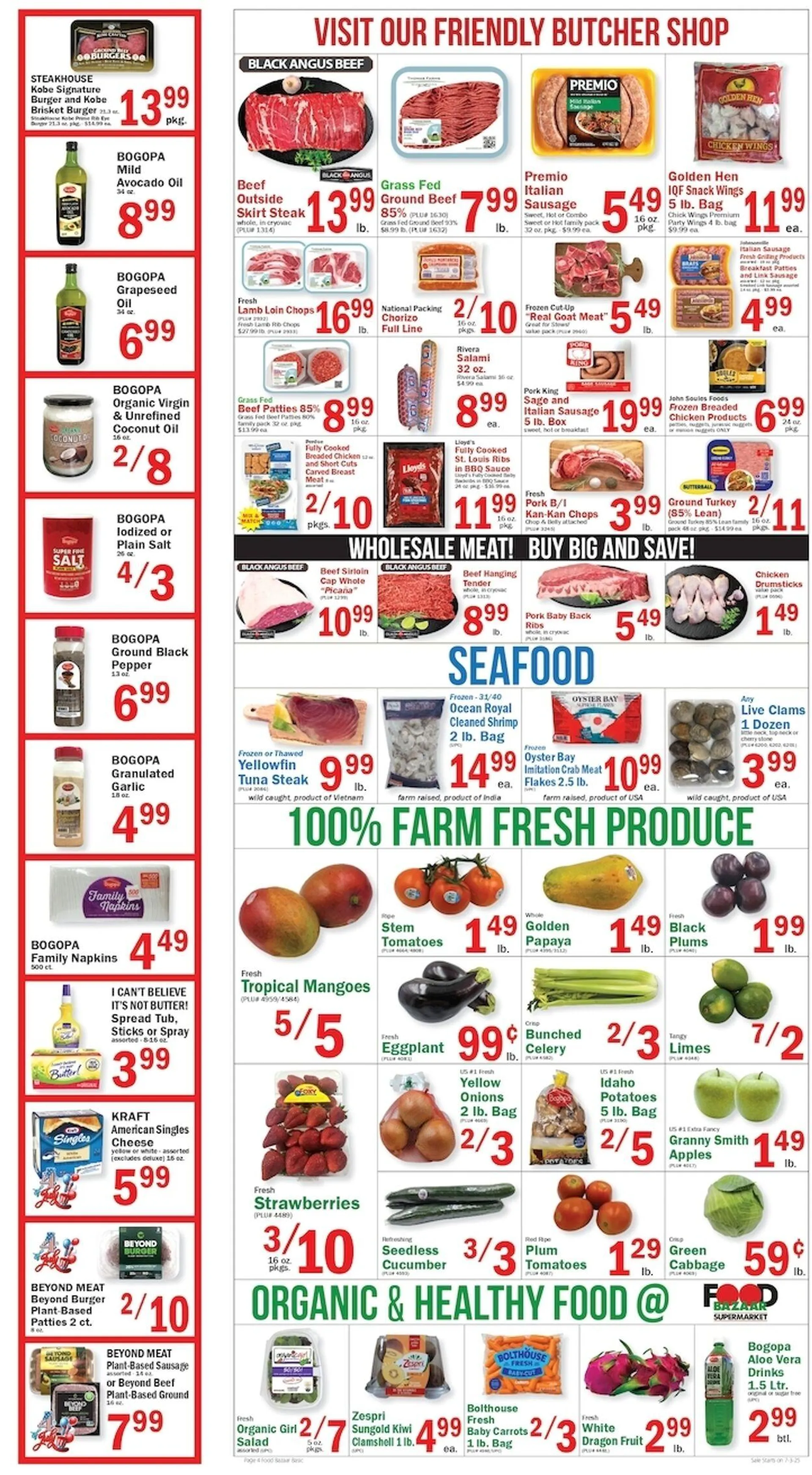 Weekly ad Food Bazaar Current weekly ad from July 3 to July 11 2025 - Page 4