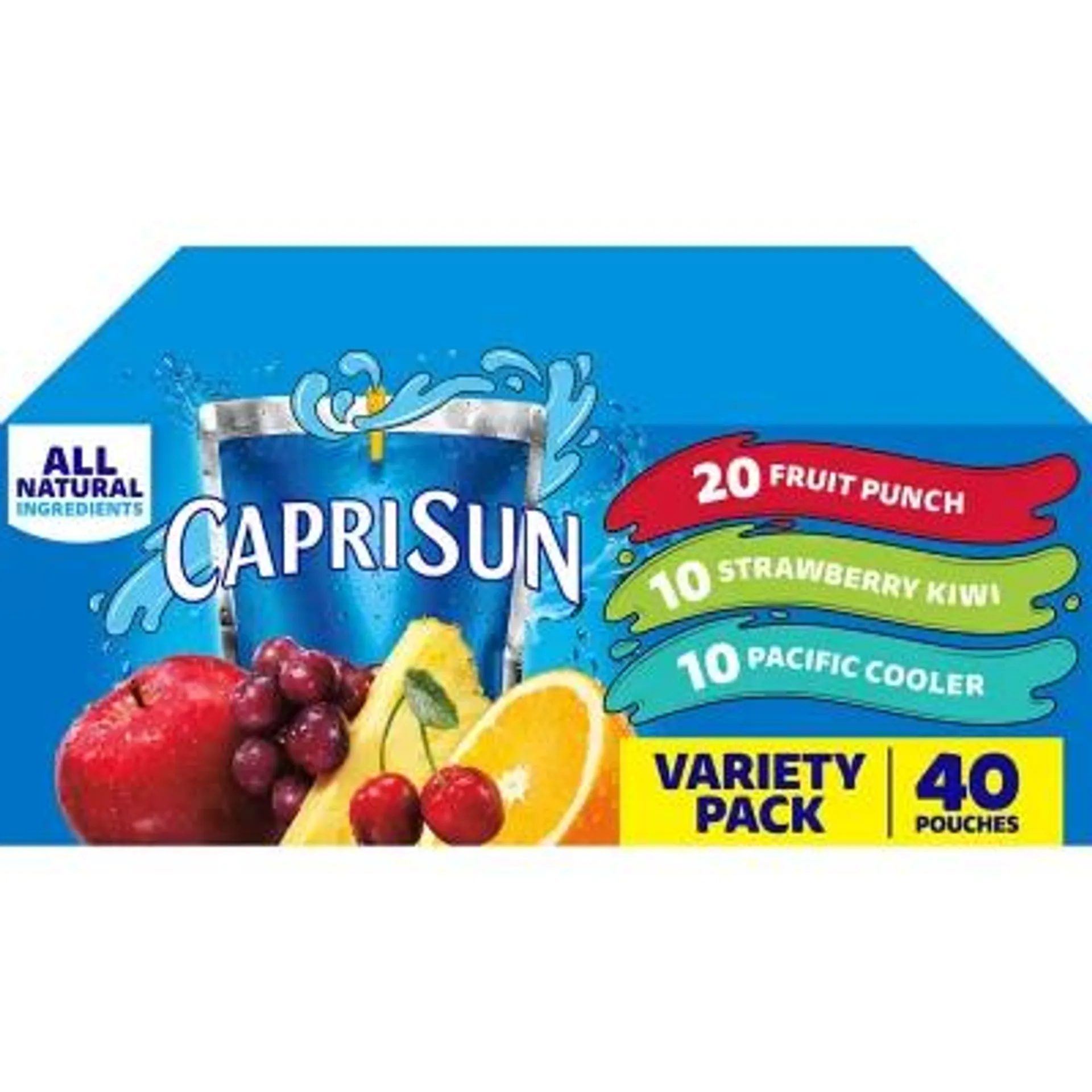 Capri Sun Variety Pack 6 fl. oz. pouches, 40 pk.