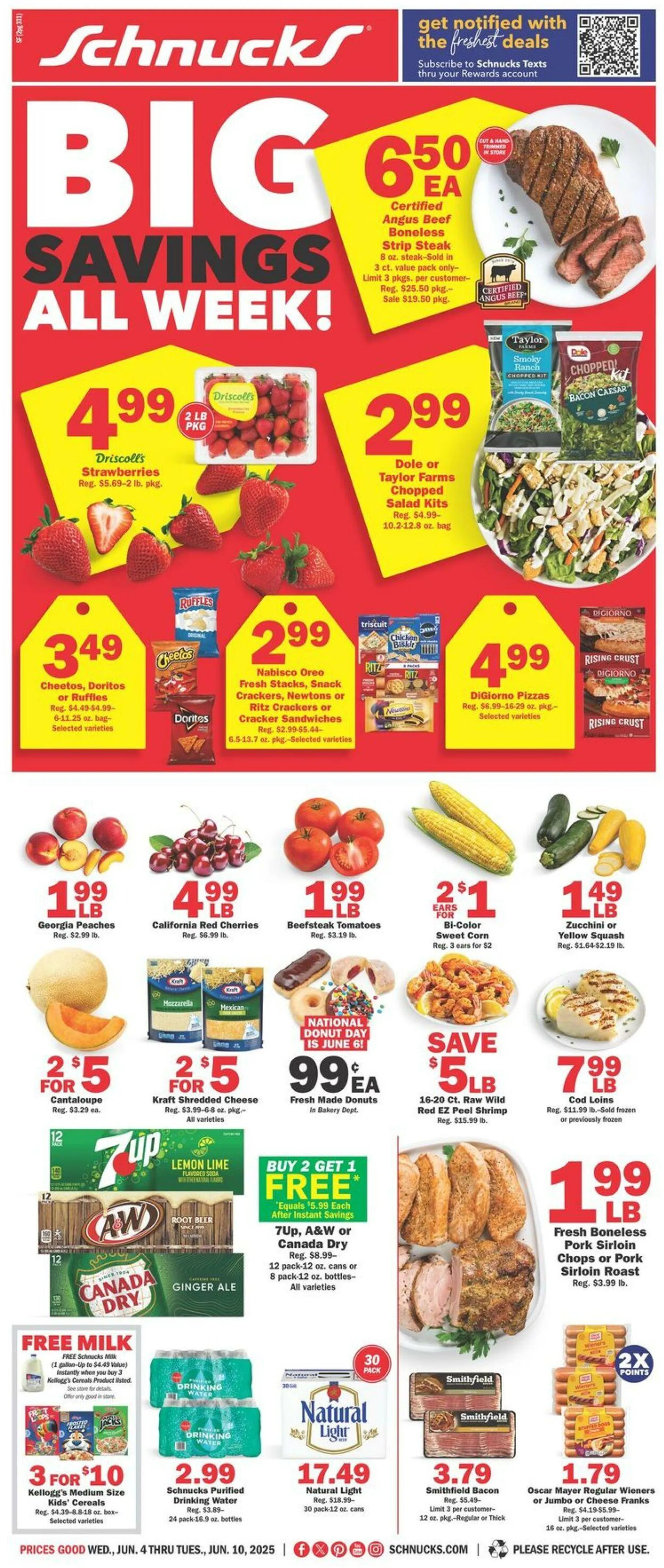 Weekly ad Schnucks Current weekly ad from June 4 to June 10 2025 - Page 1