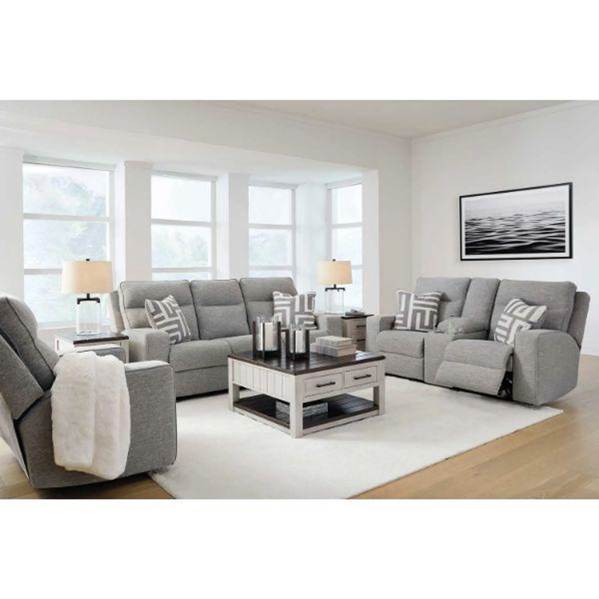 Biscoe Dual Power ZG Recline Sofa