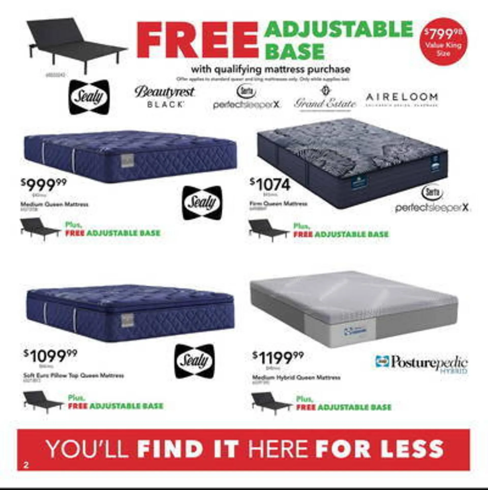 Weekly ad Nebraska Furniture Mart Weekly Ad from December 18 to December 31 2024 - Page 2