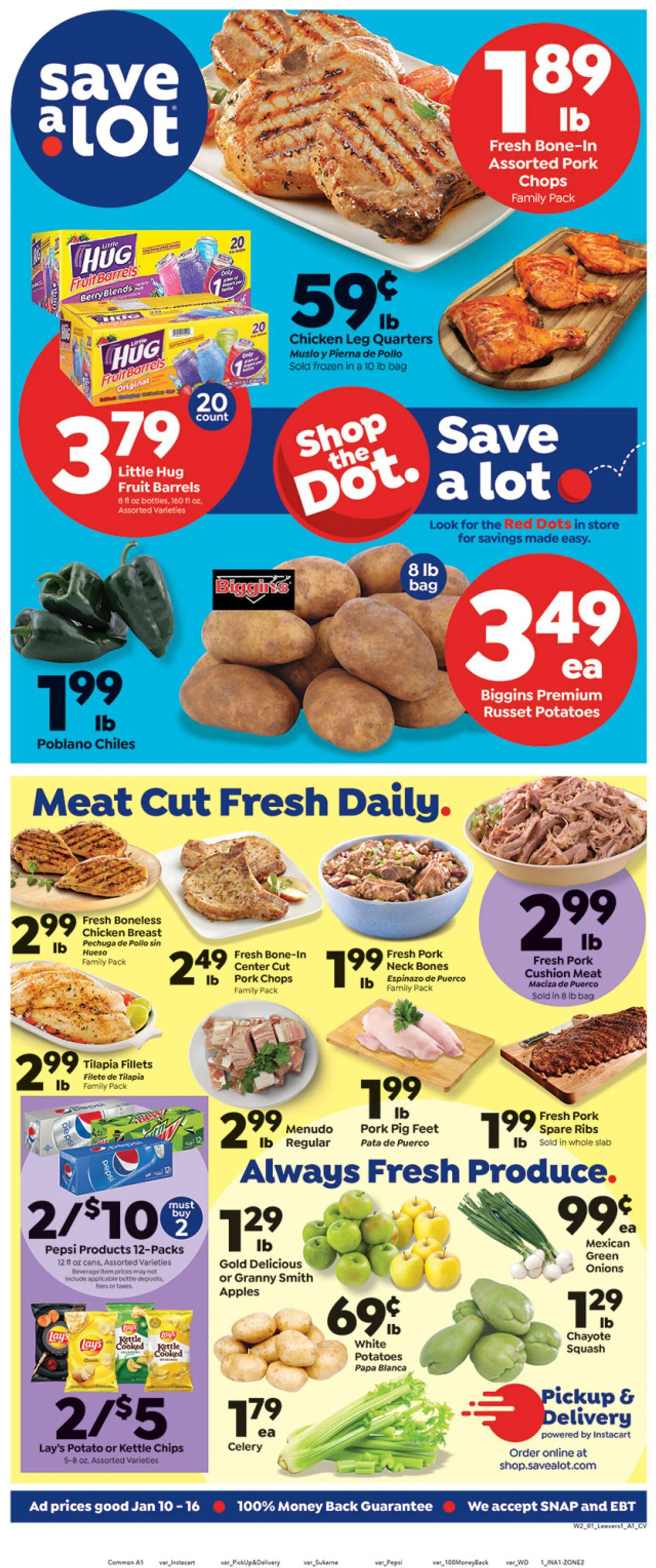 Save a Lot - Denver Current weekly ad valid until January 16, 2024