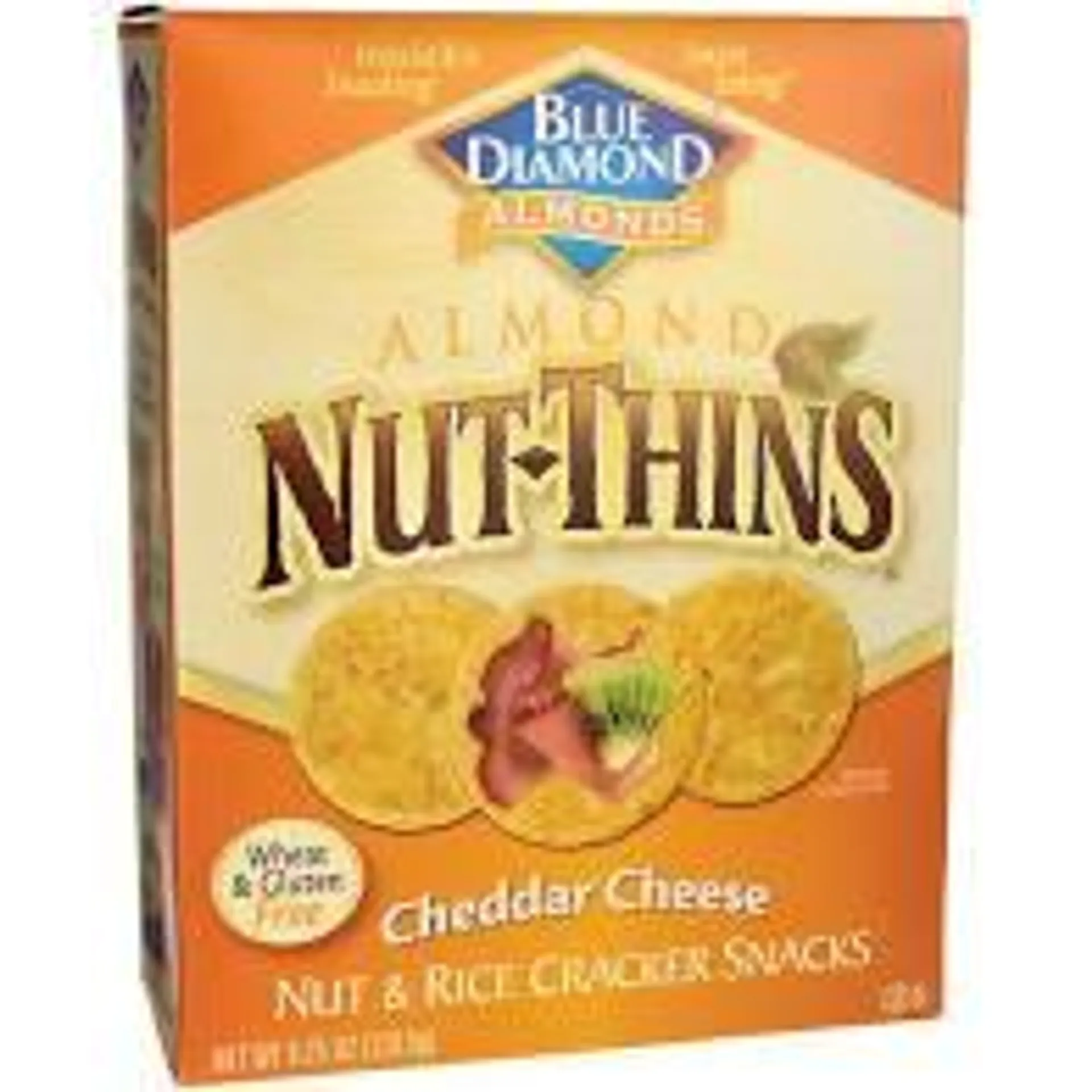 Blue Diamond - Nut Thins Cheddar Cheese 4.25 Oz