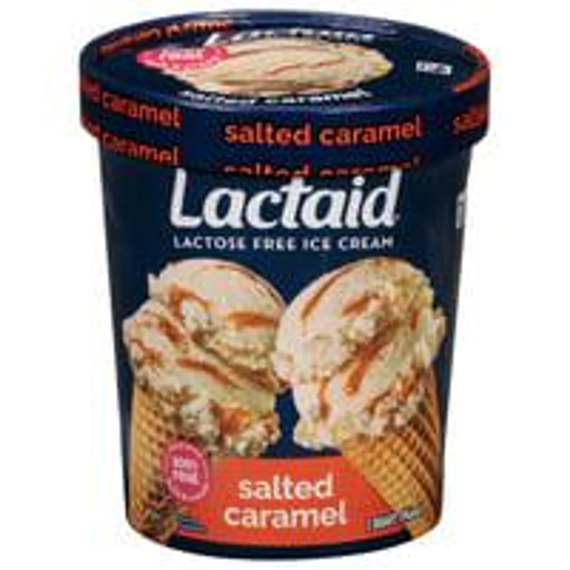 Lactaid, Ice Cream, Lactose Free, Salted Caramel